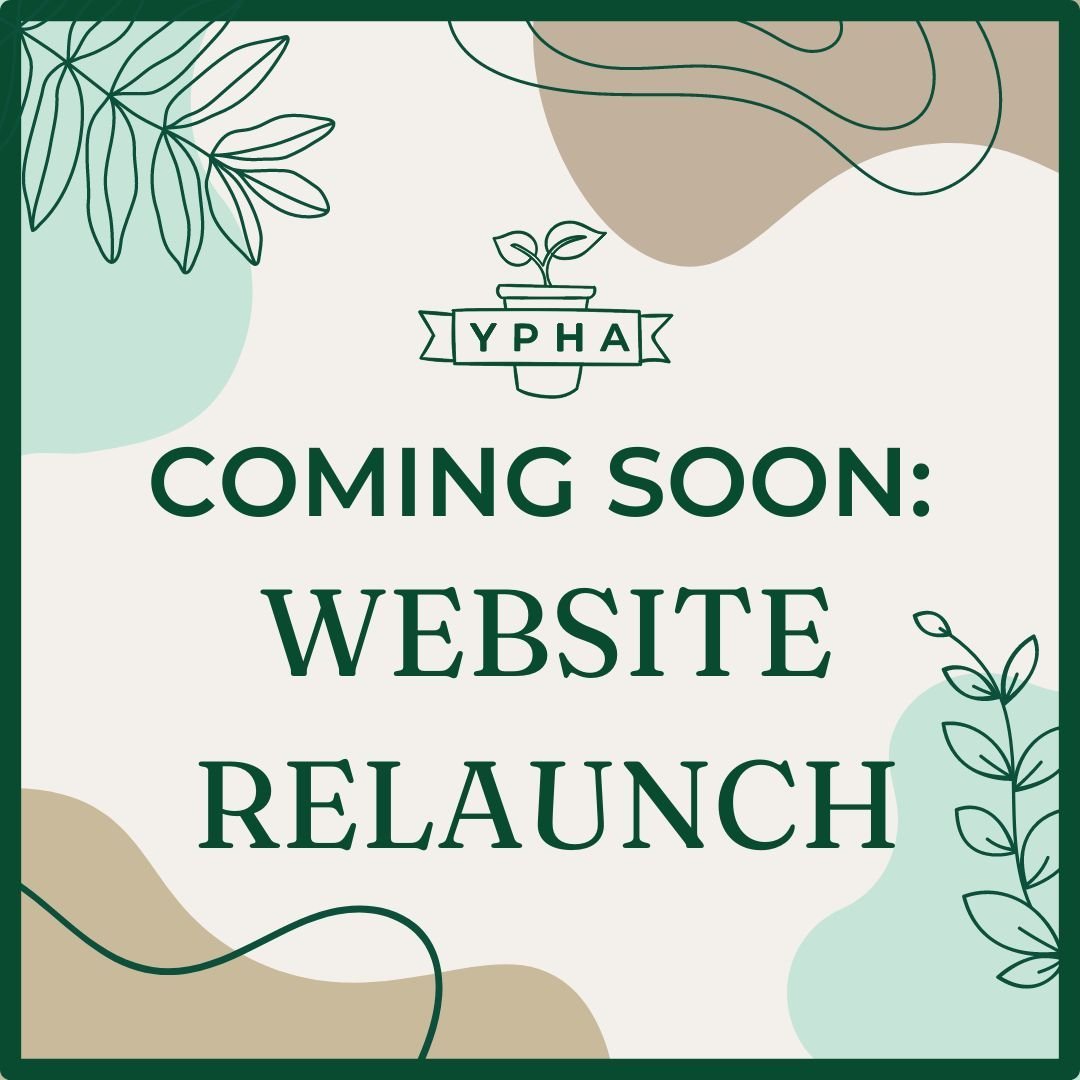 📢COMING SOON: Sarah Want is working hard on the new YPHA website which will be launched in the next few days. The new site will improve the overall functionality as well as include new features such as our interactive map of places to study and a ca