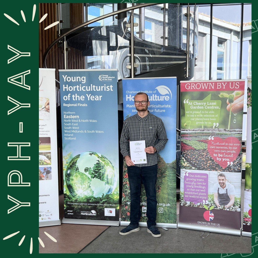 🌿William Charity enjoyed participating in the Eastern Region's Young Horticulturist of the Year regional finals! Congrats for making it all the way to the finals Will!
We want to celebrate our members, so if you want to share your or your friend's a