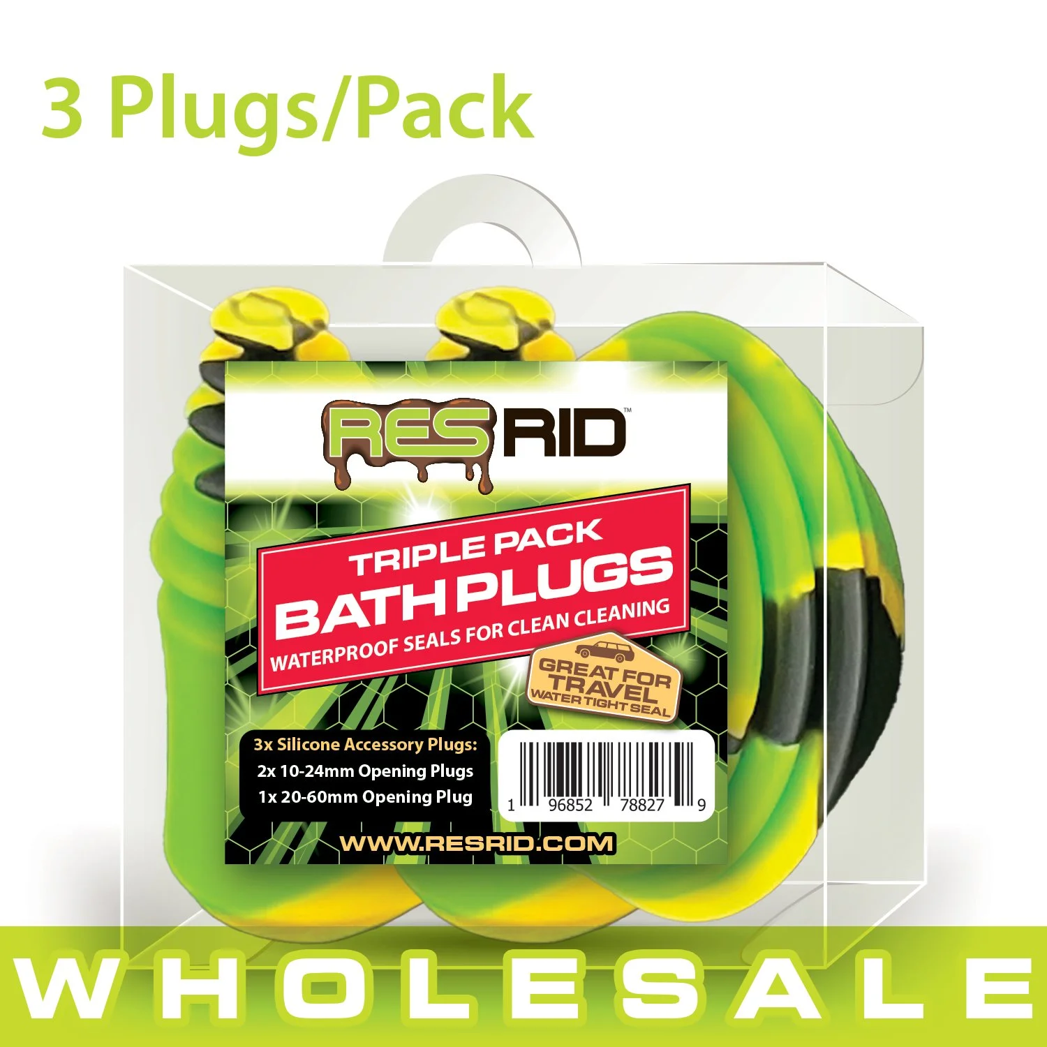 resrid-WHOLESALE-bathplugs-greenblackyellow.jpg