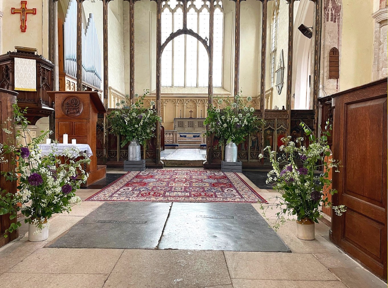 Flower Festival in the Church