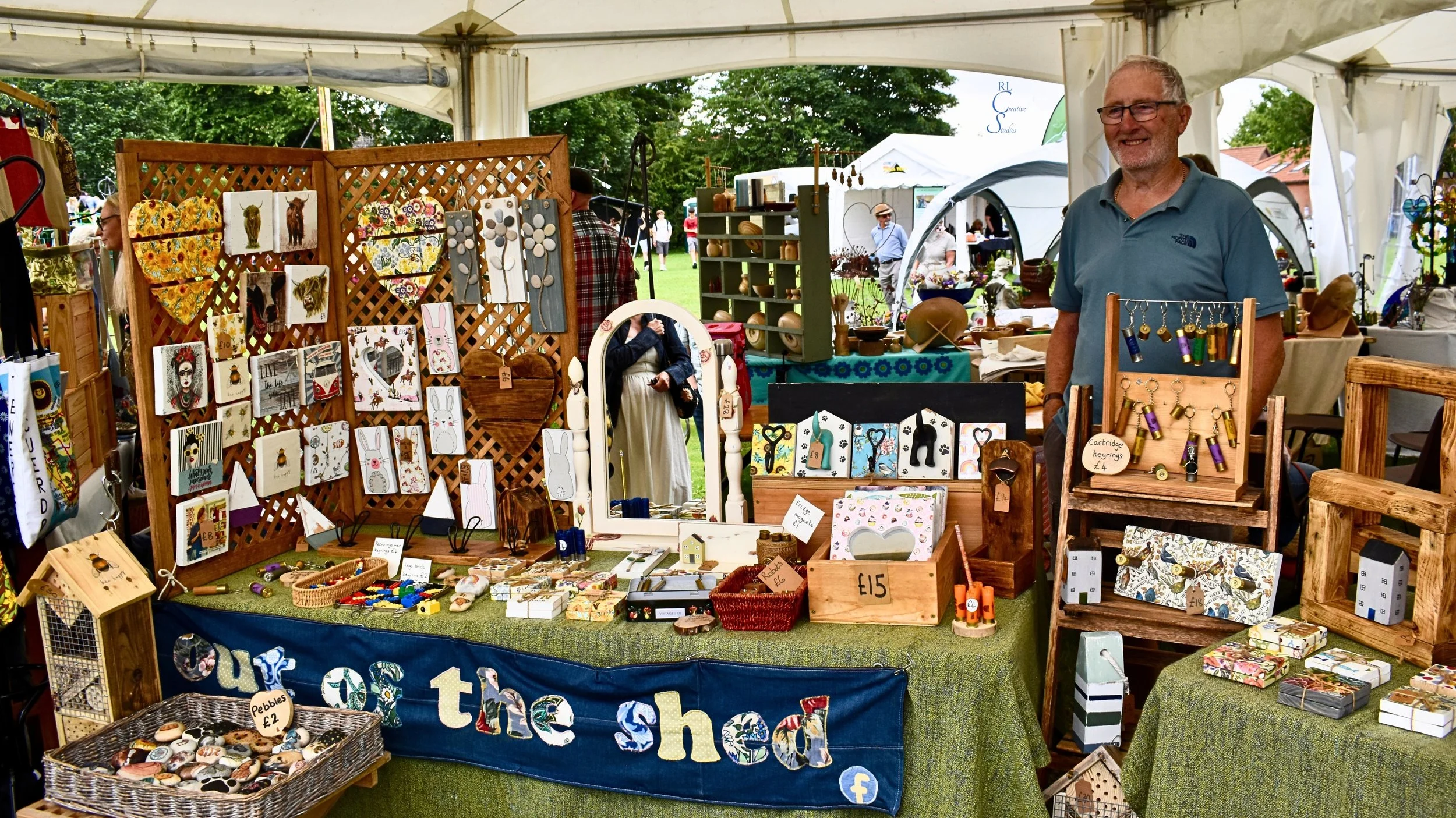Out Of The Shed Local Craft Marquee pitch