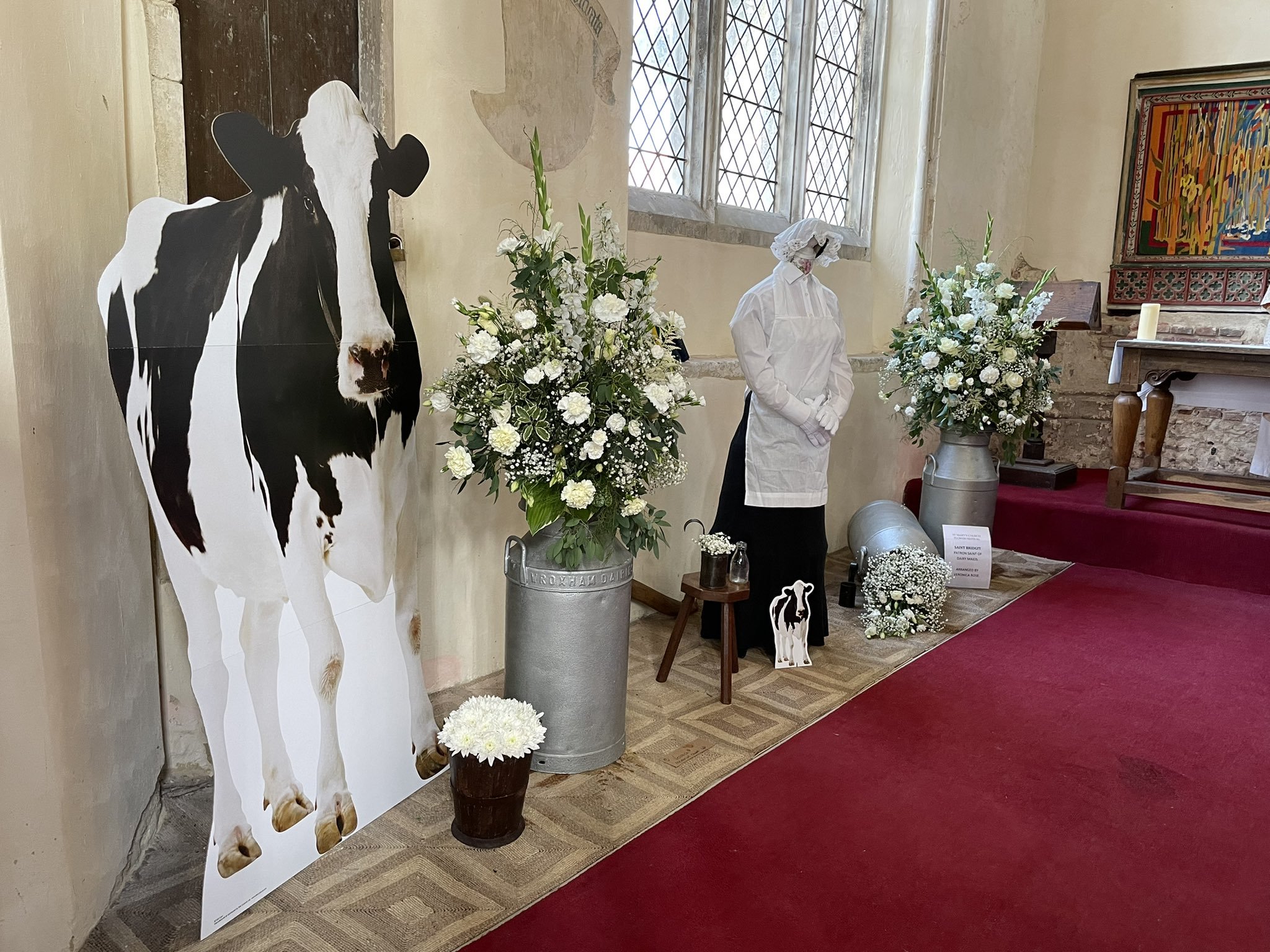 Display during the Flower Festival