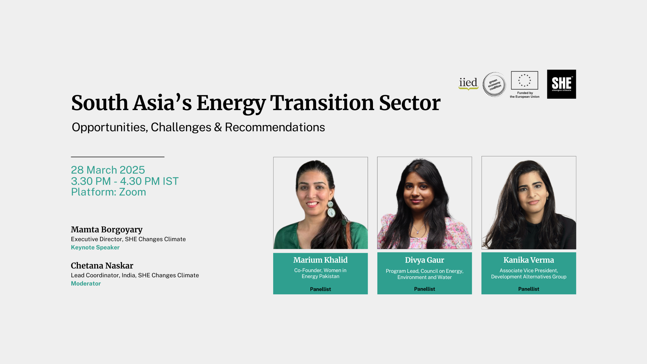 Women Entrepreneurs in South Asia’s Energy Transition Sector