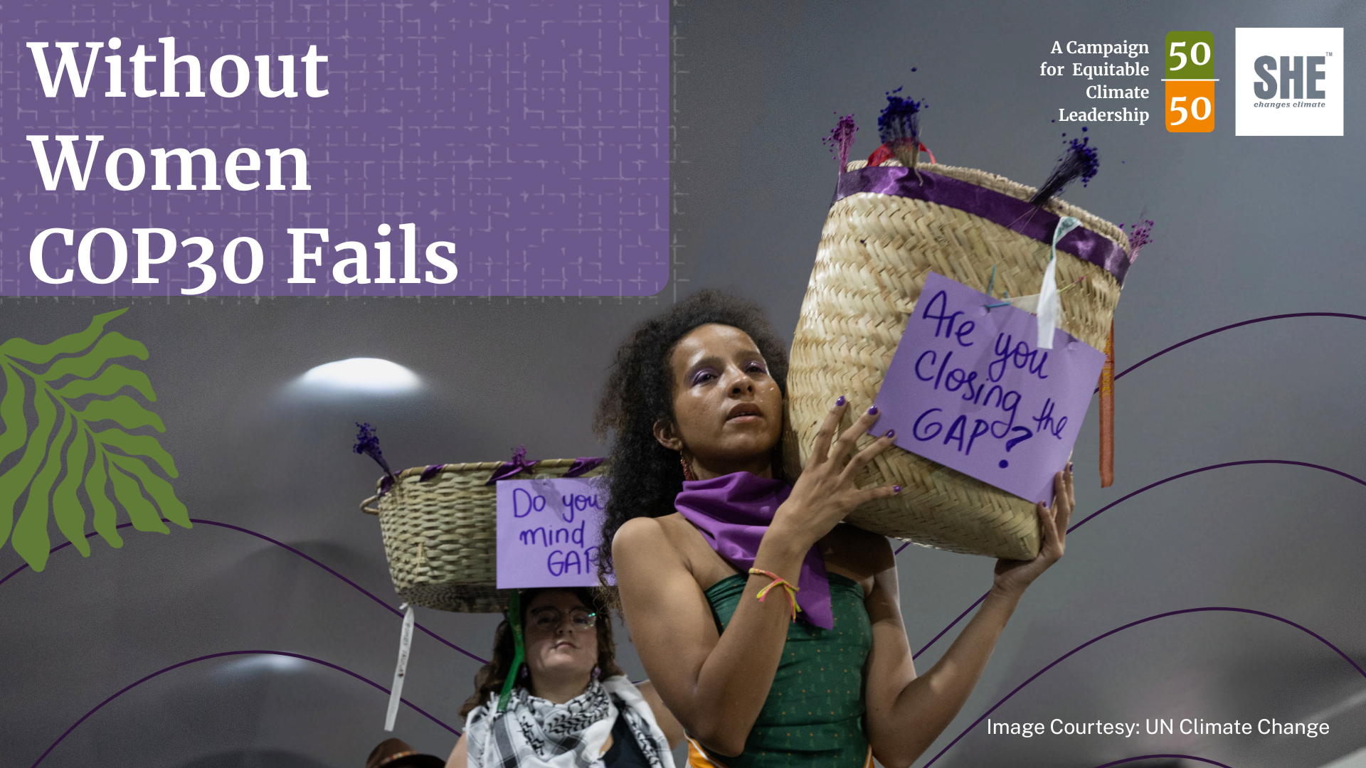 A RALLYING CRY FOR THE GENDER ACTION PLAN AT COP30