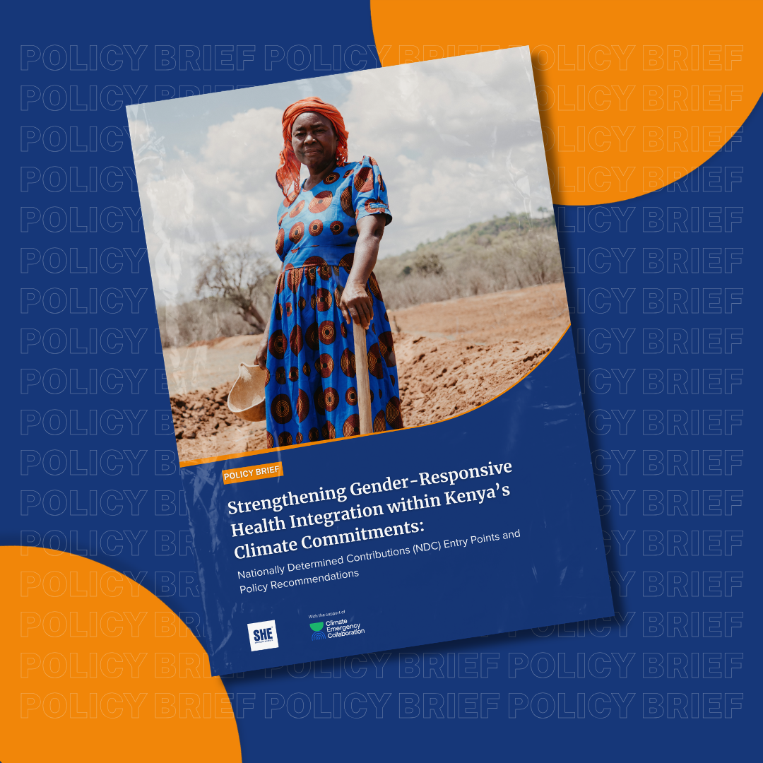 Policy Brief: Strengthening Gender-Responsive Health Integration within Kenya’s Climate Commitments