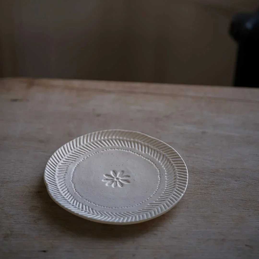 The Studio Herringbone Plate