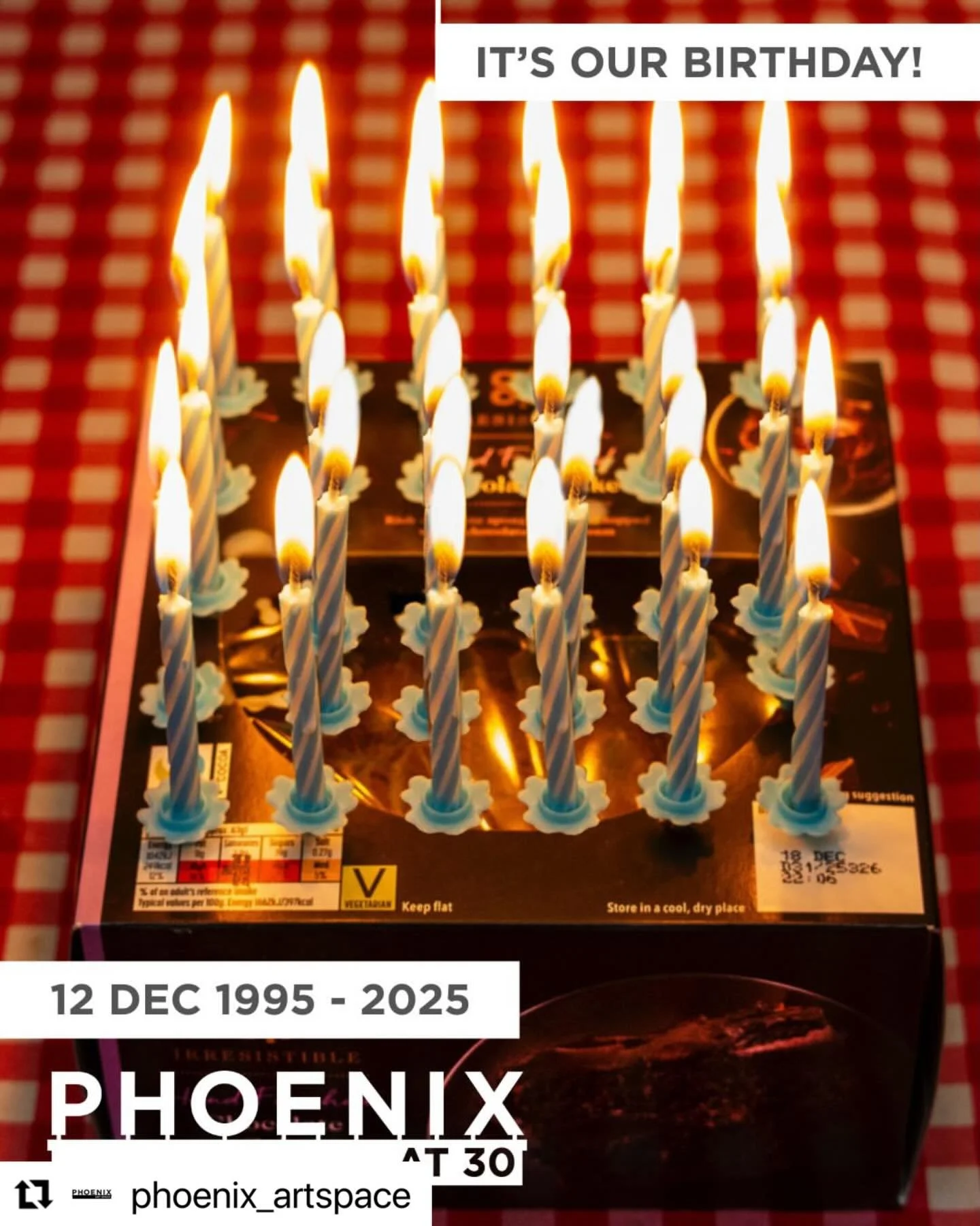 ・・・
🥳 Today, 12 December 2025, marks 30 years of creativity, community and collaboration. 

So we&rsquo;re launching Phoenix at 30: celebrating our past, shaping our future.
🎂To celebrate this important day today, we asked our studio members to mak