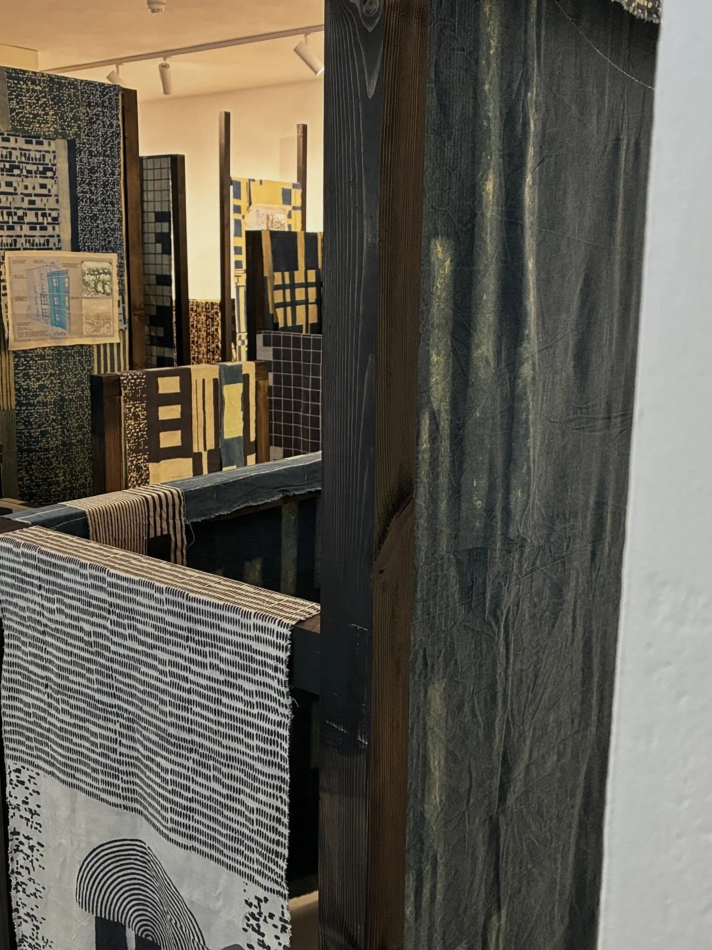 Sneak peak through the door to the Main Gallery of Timeline of Infinite Skies, opening @phoenix_artspace this Friday . Looks and sounds glorious. Antonio and Iva have been fabulous to work with. Huge congrats to the  whole team including @laurencehil