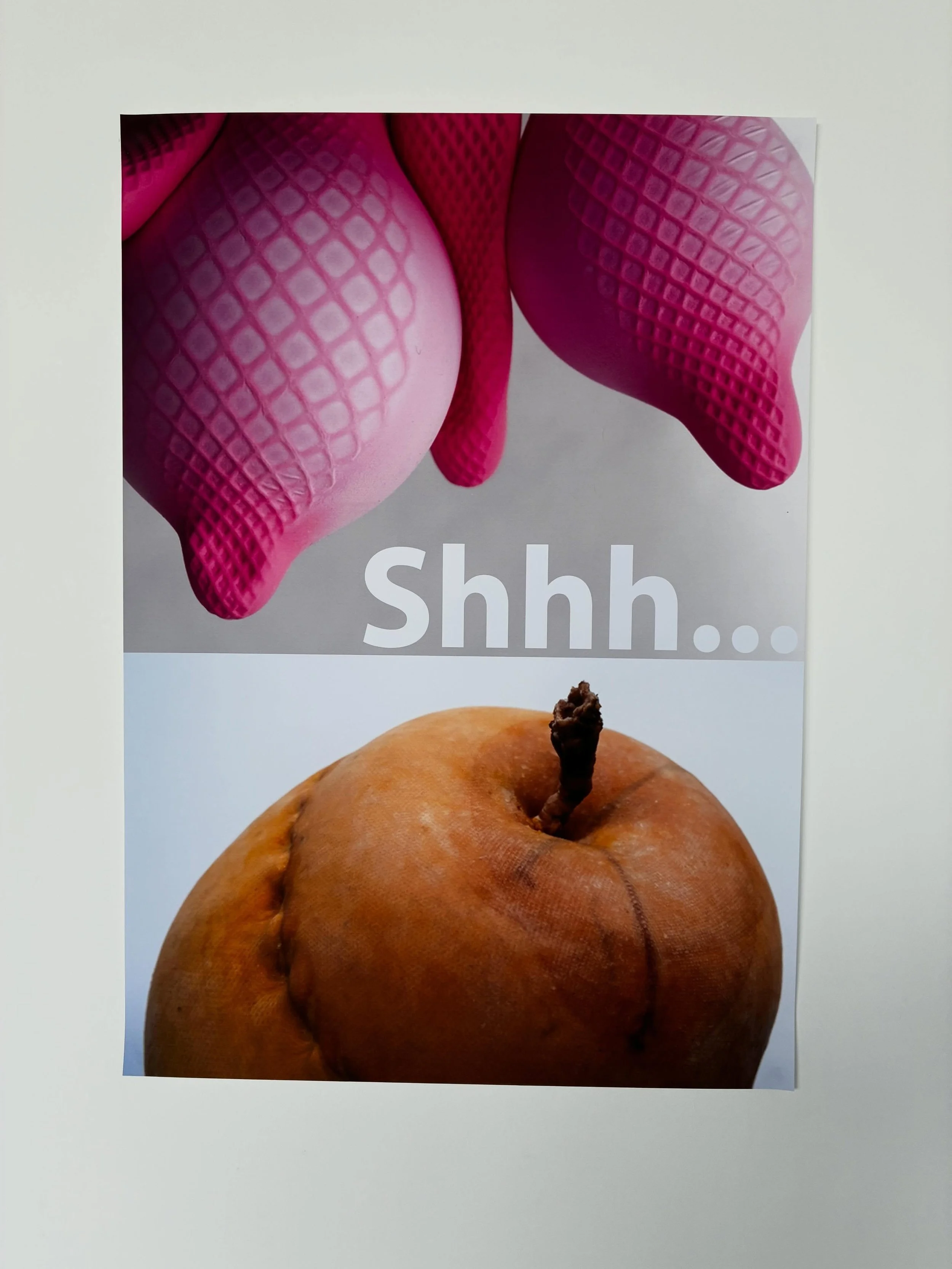 Loved this exhibition Shhh...
- Abigail Norris &amp; Isobel Smith at , BN9 Studio, Marine Workshop, Newhaven . 
Well worth a visit but closes soon. More info on the @brightonfestival website and @isobelxsmith and @abigailnorris000 
Great looking talk
