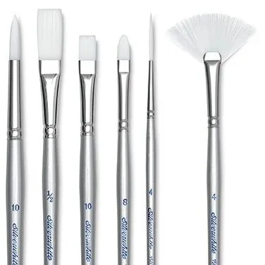 Silverwhite Brushes