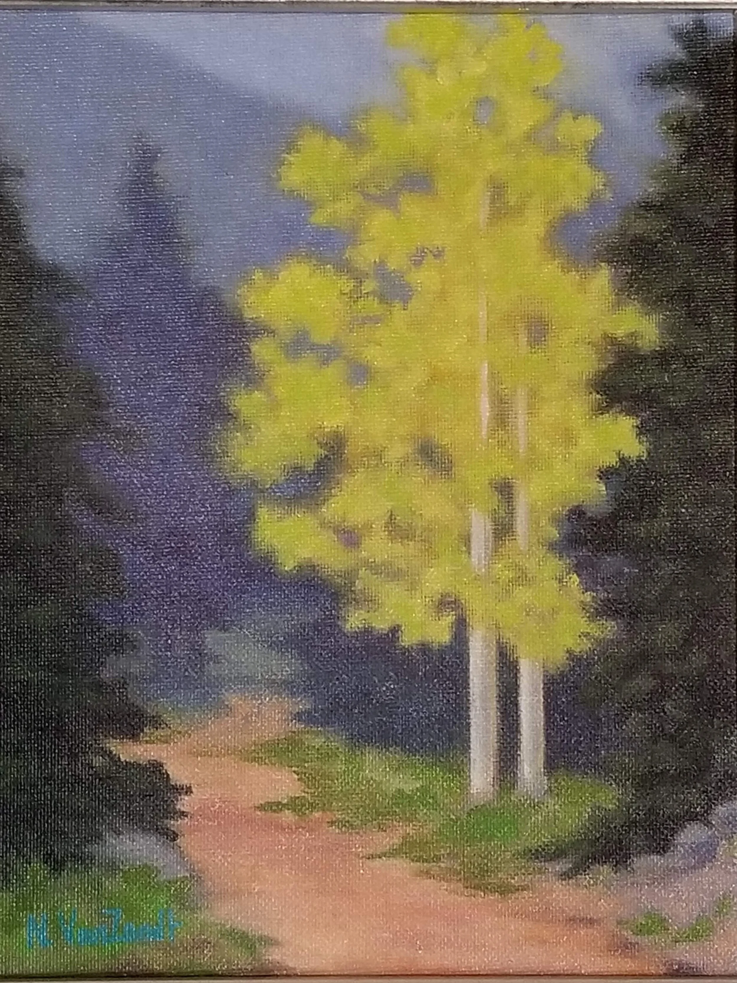 Lighting the Way
12 x 9 inches - Custom Framed Oil Painting on Canvas