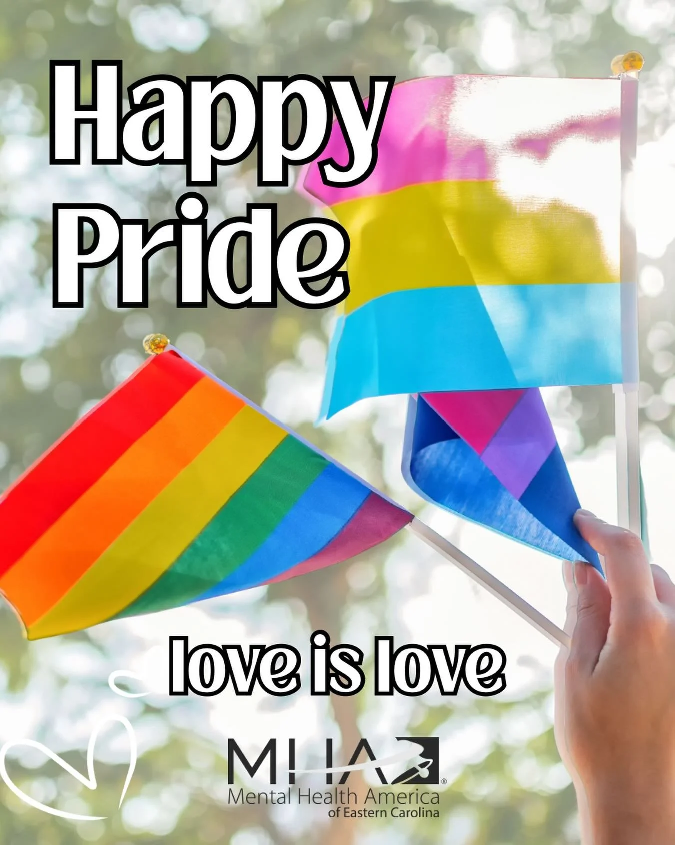 Happy Pride Month! 🌈 We celebrate the strength, resilience, and diversity of LGBTQ+ communities. Everyone deserves to be seen, valued, supported, and empowered to live as their authentic self. #mentalhealthamerica #mentalhealthmatters