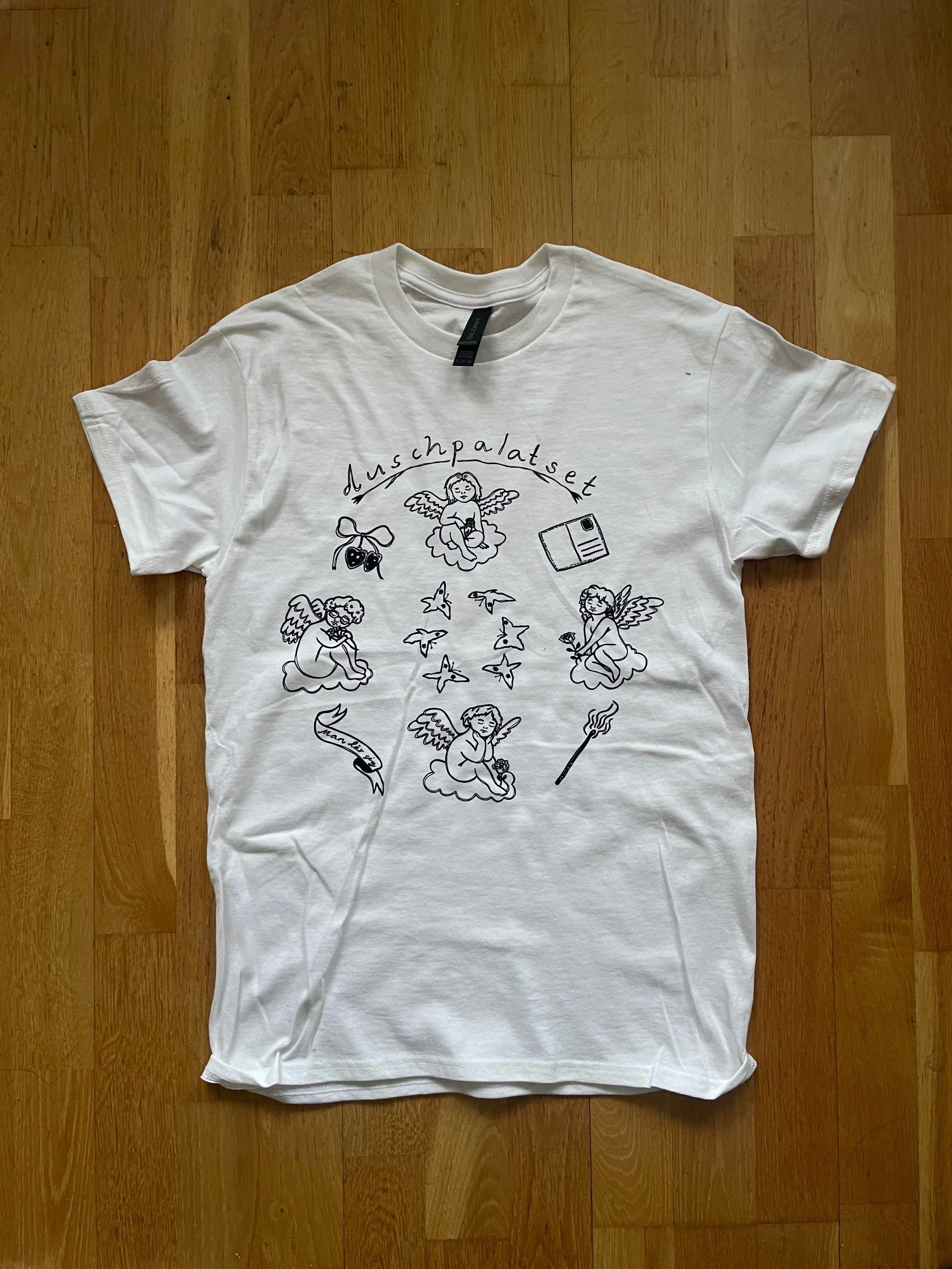 Duschpalatset T-shirt Vit