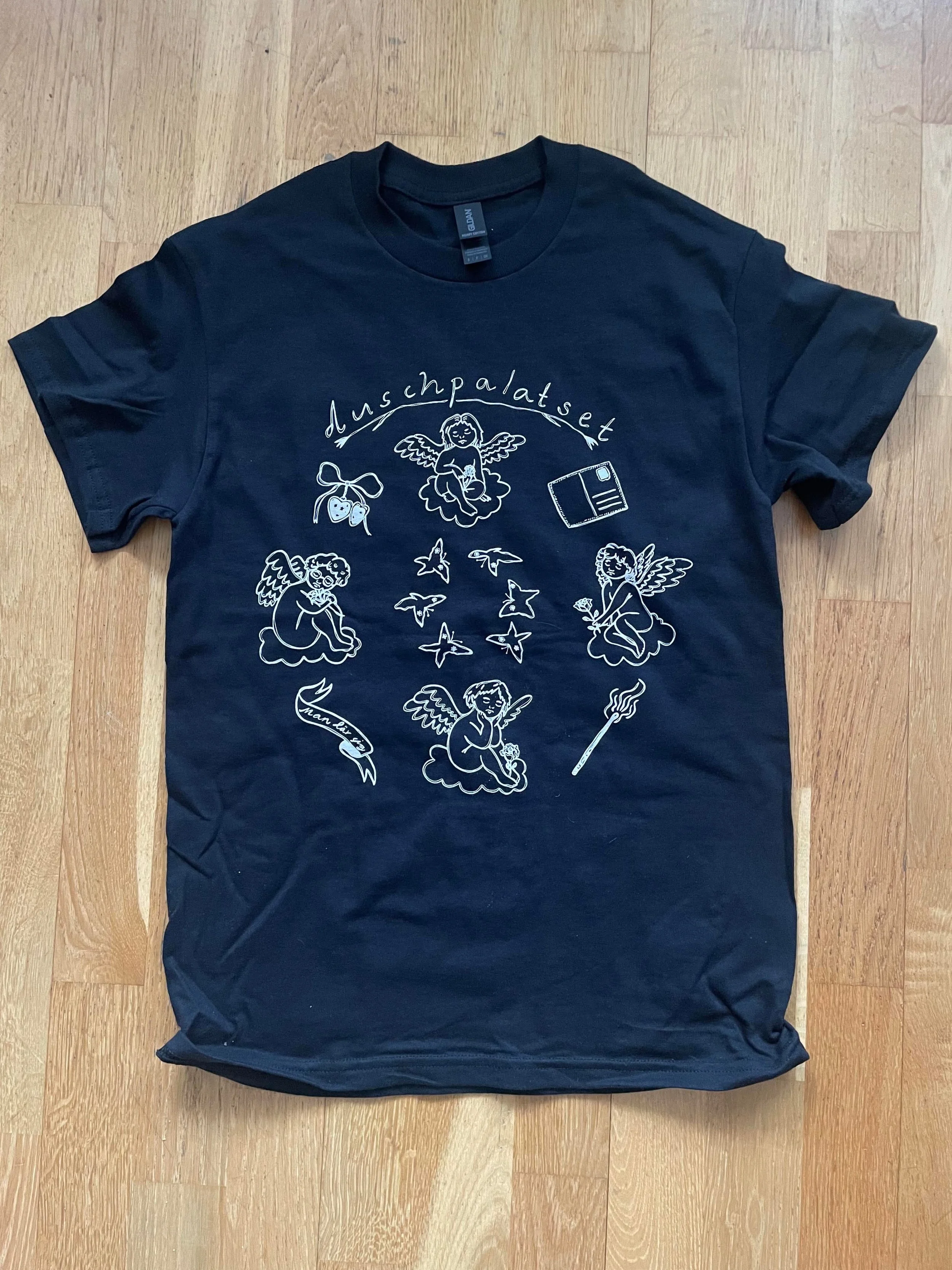 Duschpalatset t-shirt svart