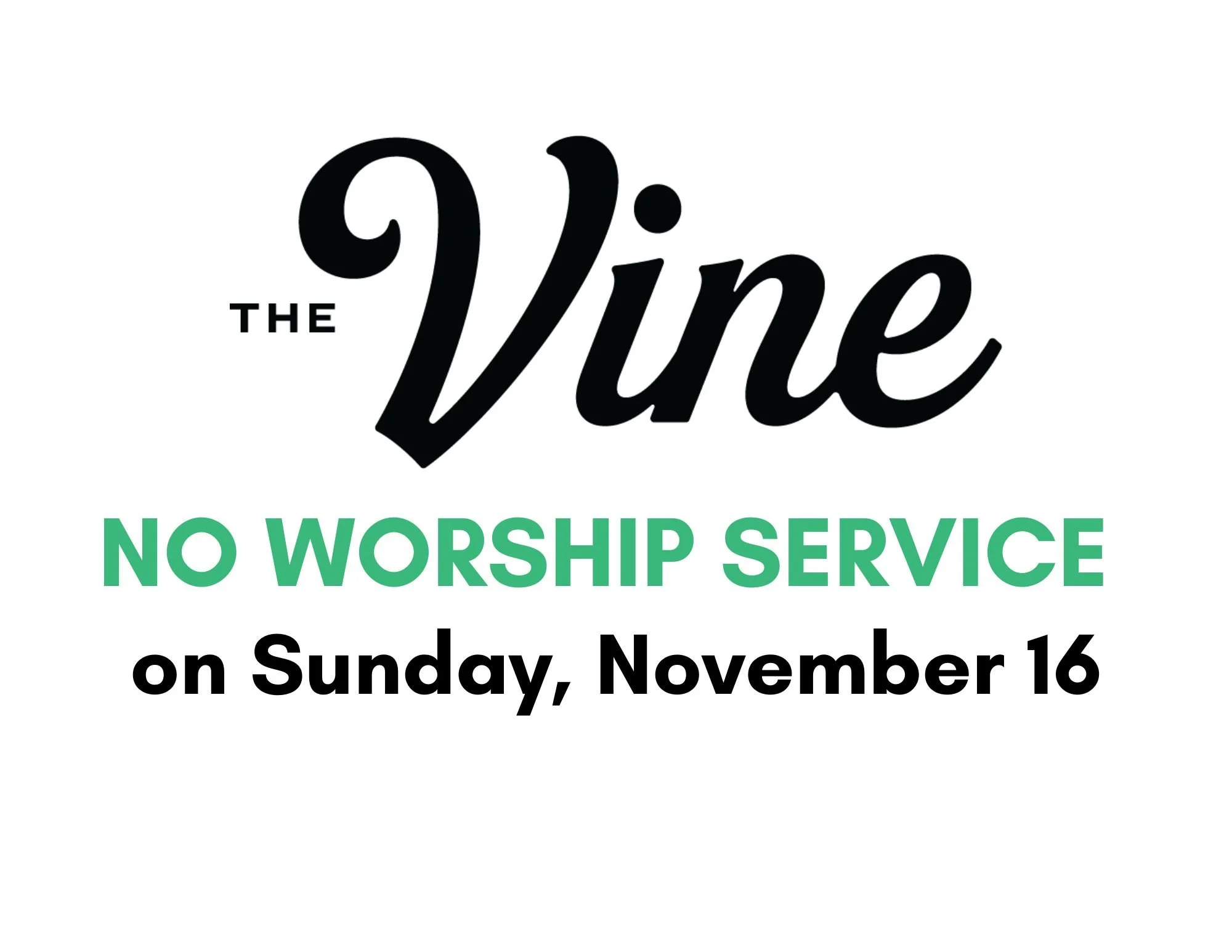 No Service at The Tex Fed Nov 16