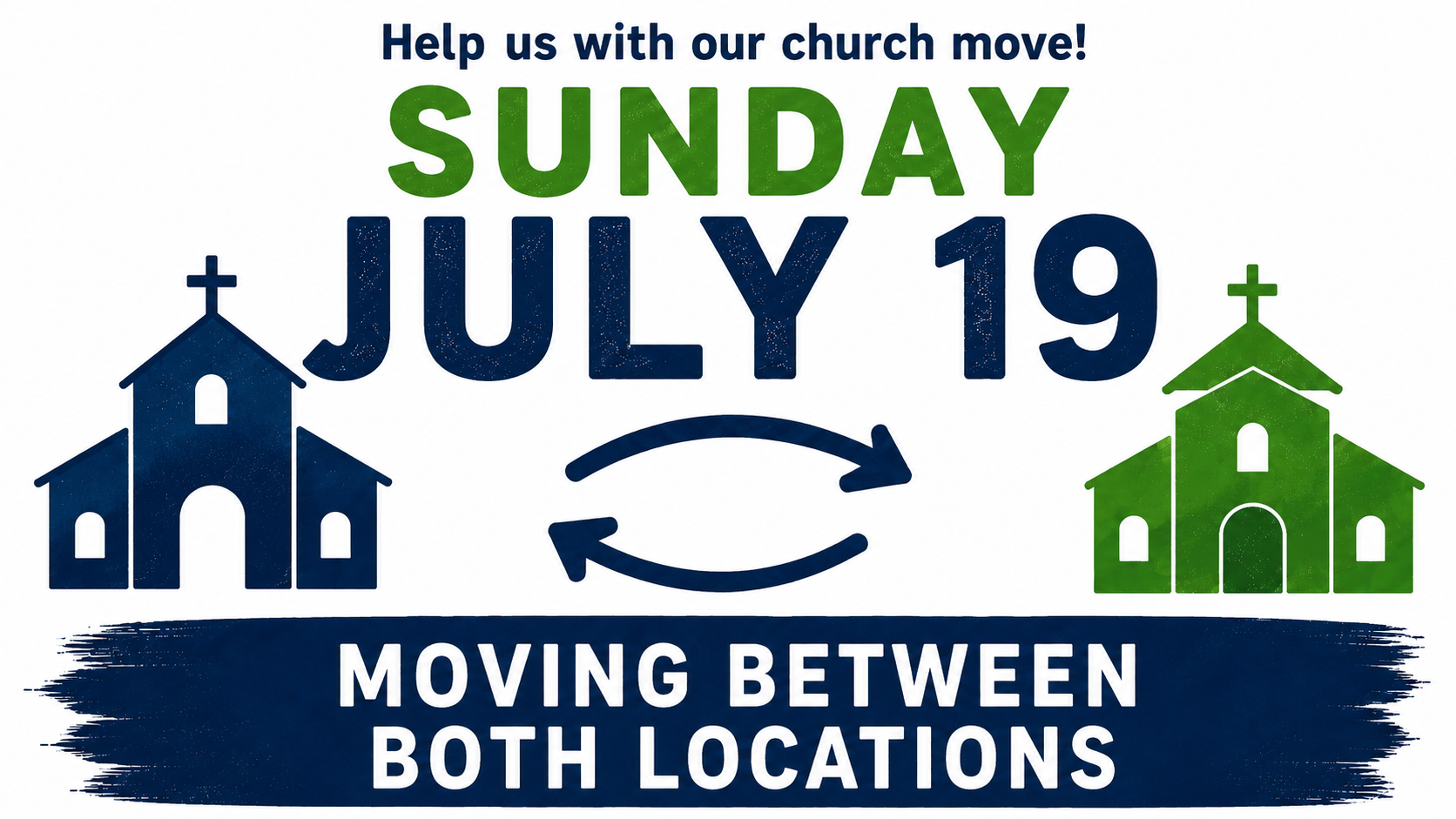 Move between both locations!