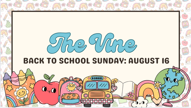 Back to School Sunday!