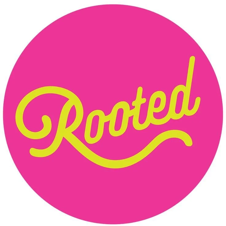 Rooted Muralist collaboration with South Asian therapists promoting mental health awareness in Texas