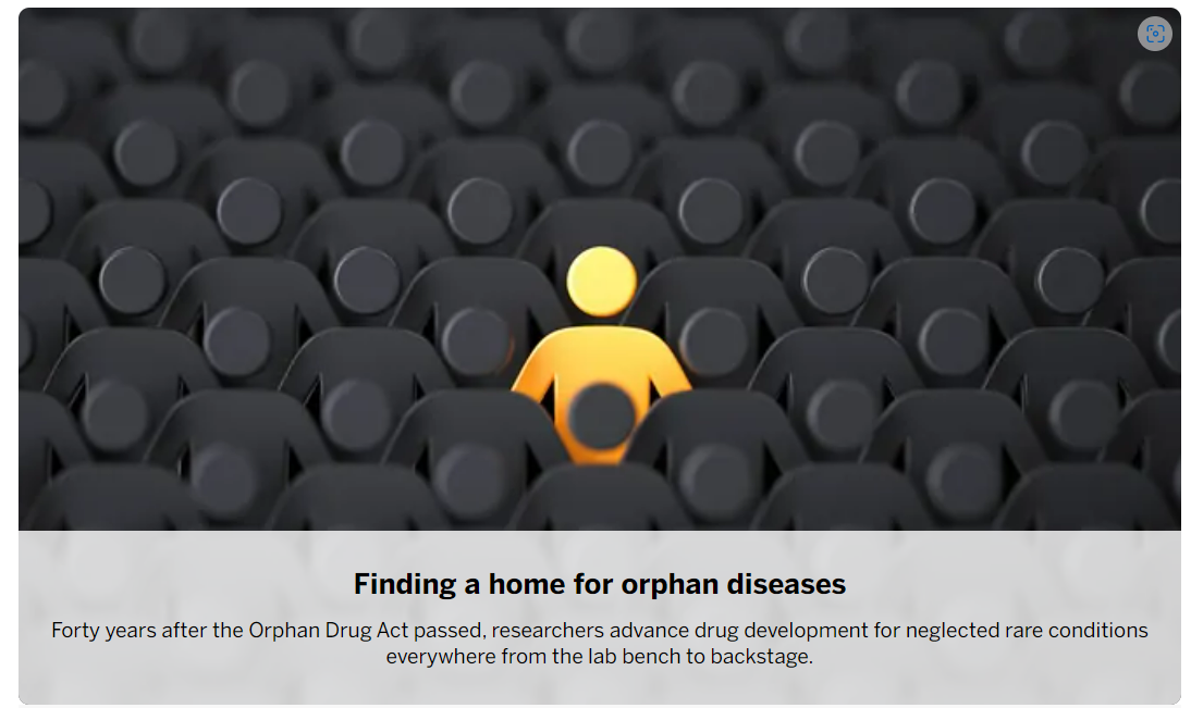 Finding a home for orphan diseases