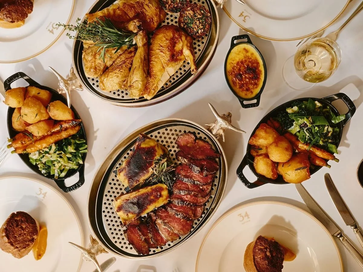 🍽️ Indulge in @34mayfair&rsquo;s latest Sunday Roast menu 🍽️

Roast season is officially here, and 34 Mayfair is serving up their roast menu every Sunday from 11am until 3pm. Guests can expect to enjoy highlight dishes including the Roast Black A