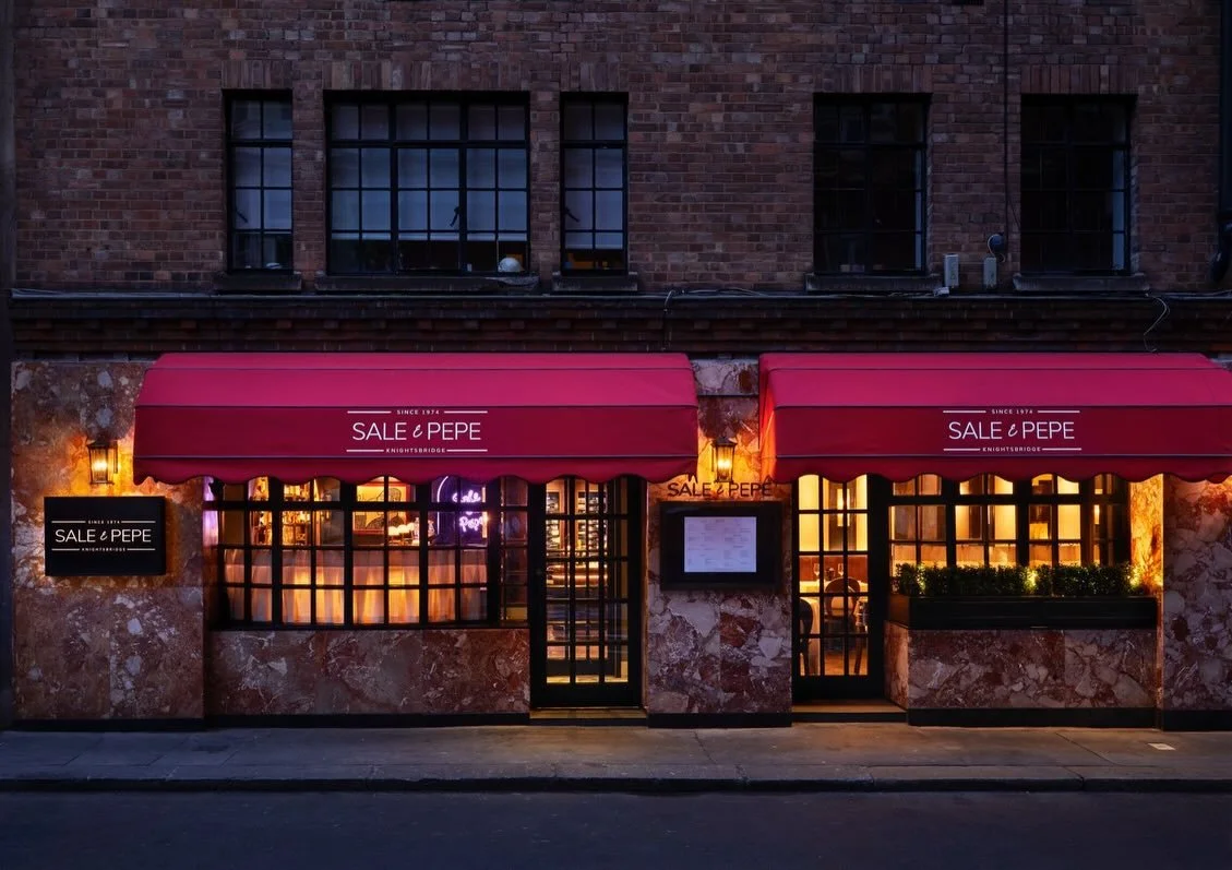 For our Italian food lovers, delighted to announce we are now working with one of London&rsquo;s most iconic Italian restaurants, @saleepepelondon, from the team at Thesleff Group. Opened in 1974, the Knightsbridge restaurant serves classic Italian c