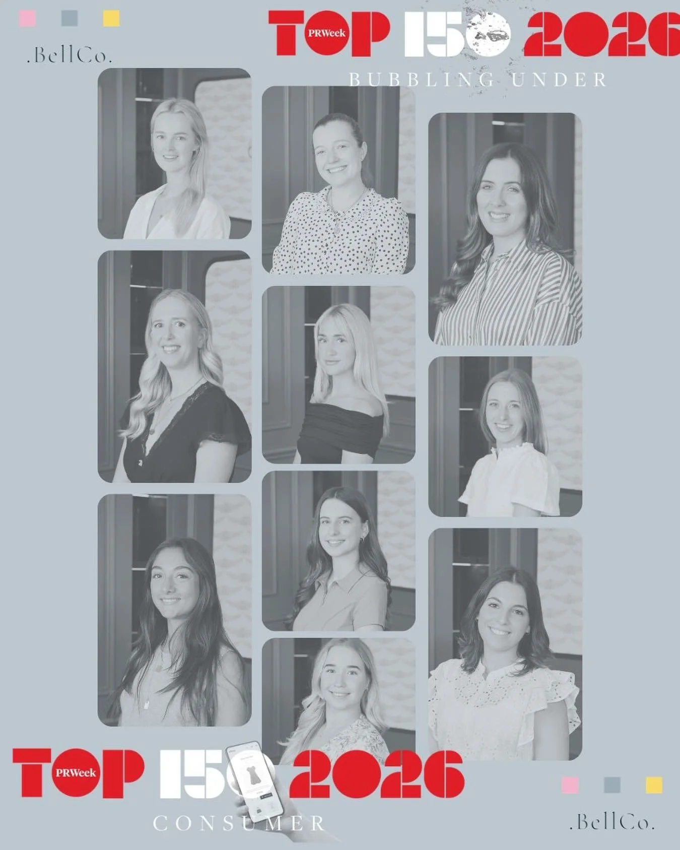 🎉 The team were delighted to learn last week that BellCo has been placed in not one but two of @prweekuk Top 150 Agencies for 2026🎉

As we go into our 6th year next month, it is a great acknowledgement of how far BellCo has come and continues to gr
