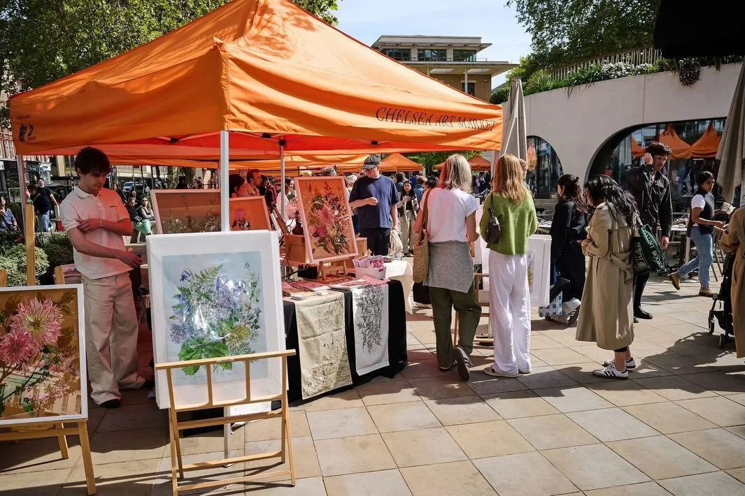 🎨 Chelsea Art Market returns to Duke of York Square this Sunday 🎨

For one day only, the Square becomes an open-air market with over 35 independent artists and makers, original work and one-off finds from &pound;5 to &pound;500, alongside live musi