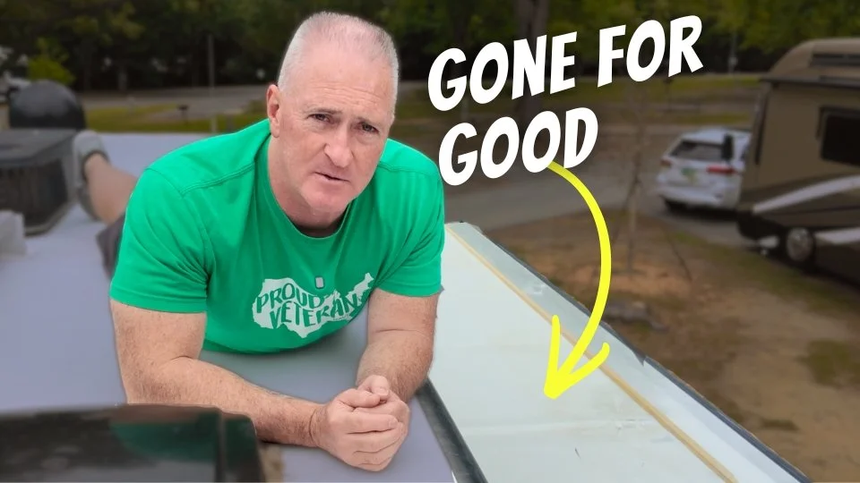We Ripped Off Our RV Slide Toppers… Here’s Why