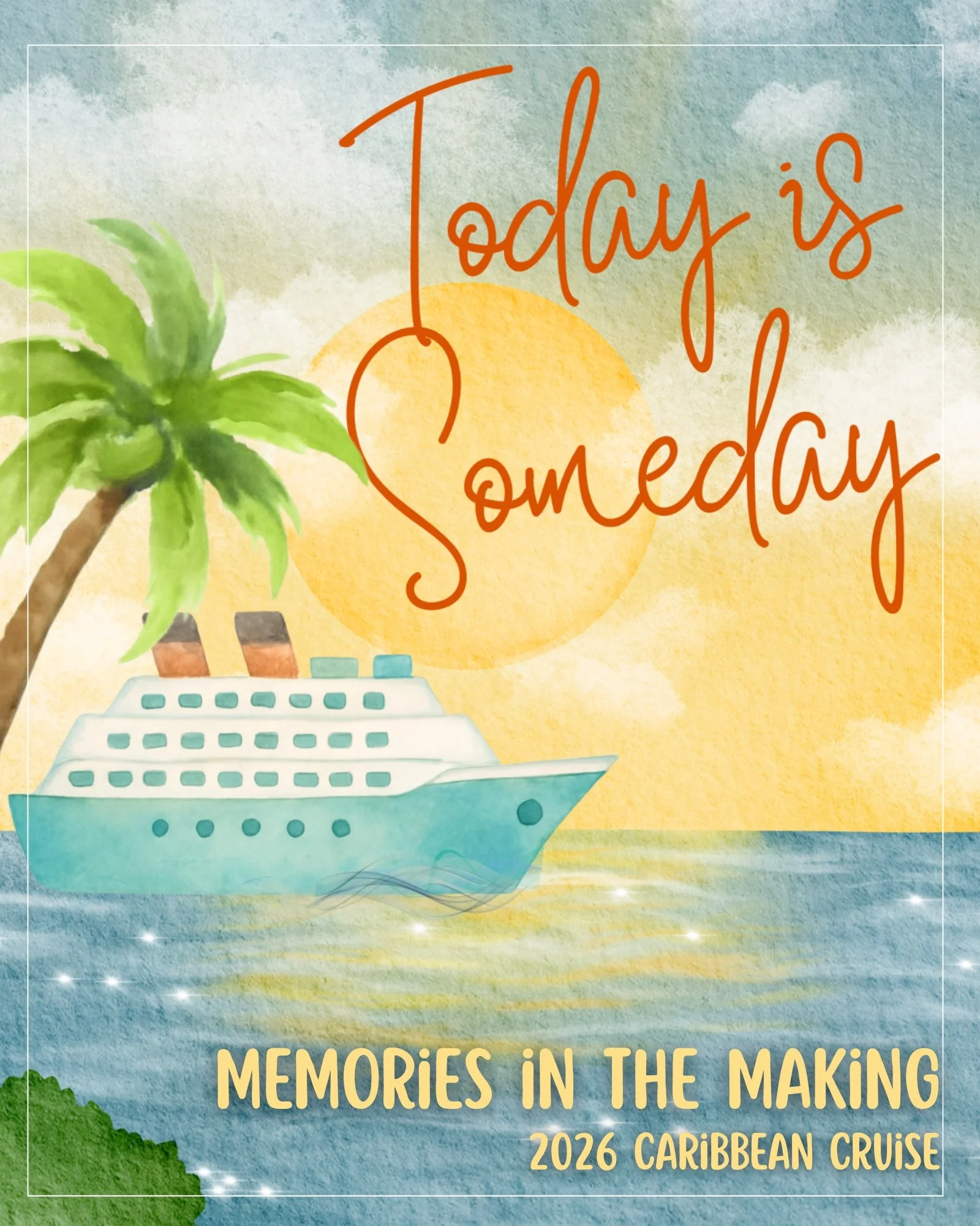 Memories in the Making Magnet (Non-Customizable)