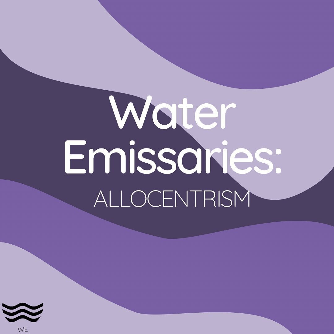 Week 2 of our programming: Allocentrism  When thinking of water problems it&rsquo;s important to think of how water complexities affect communities differently