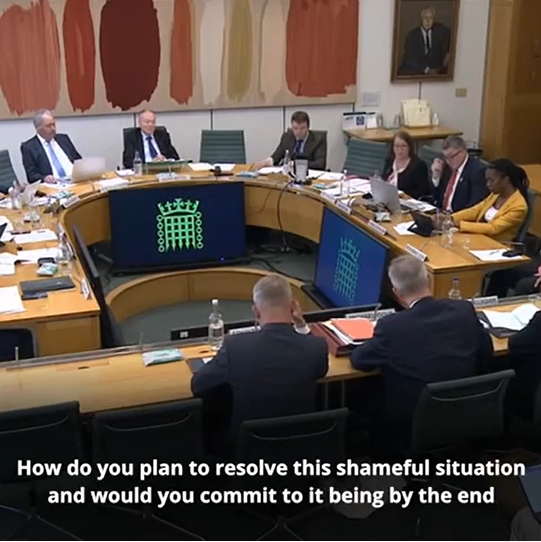 Watch: Select Committee questions to Michael Gove MP