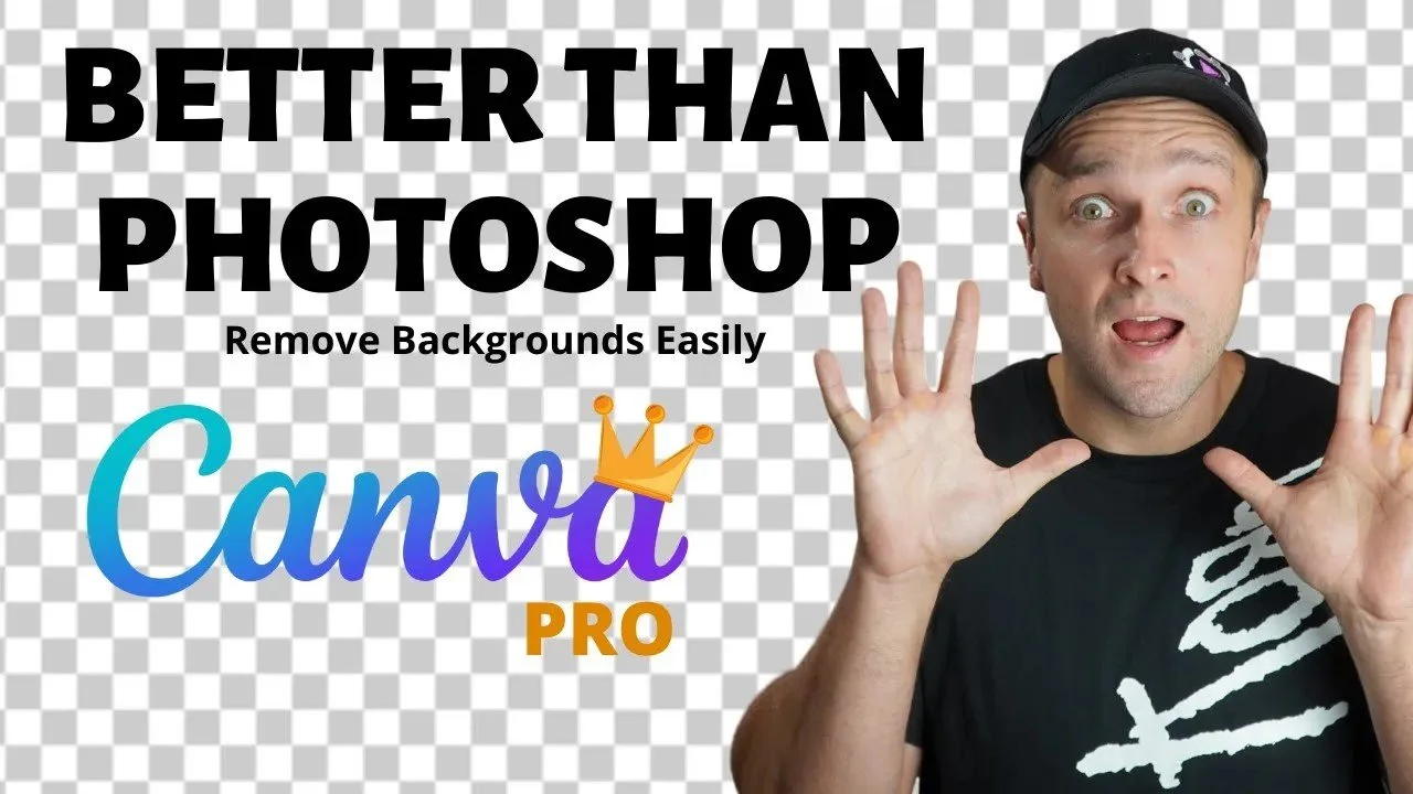 How to Photoshop in Canva (Remove Photo Backgrounds)