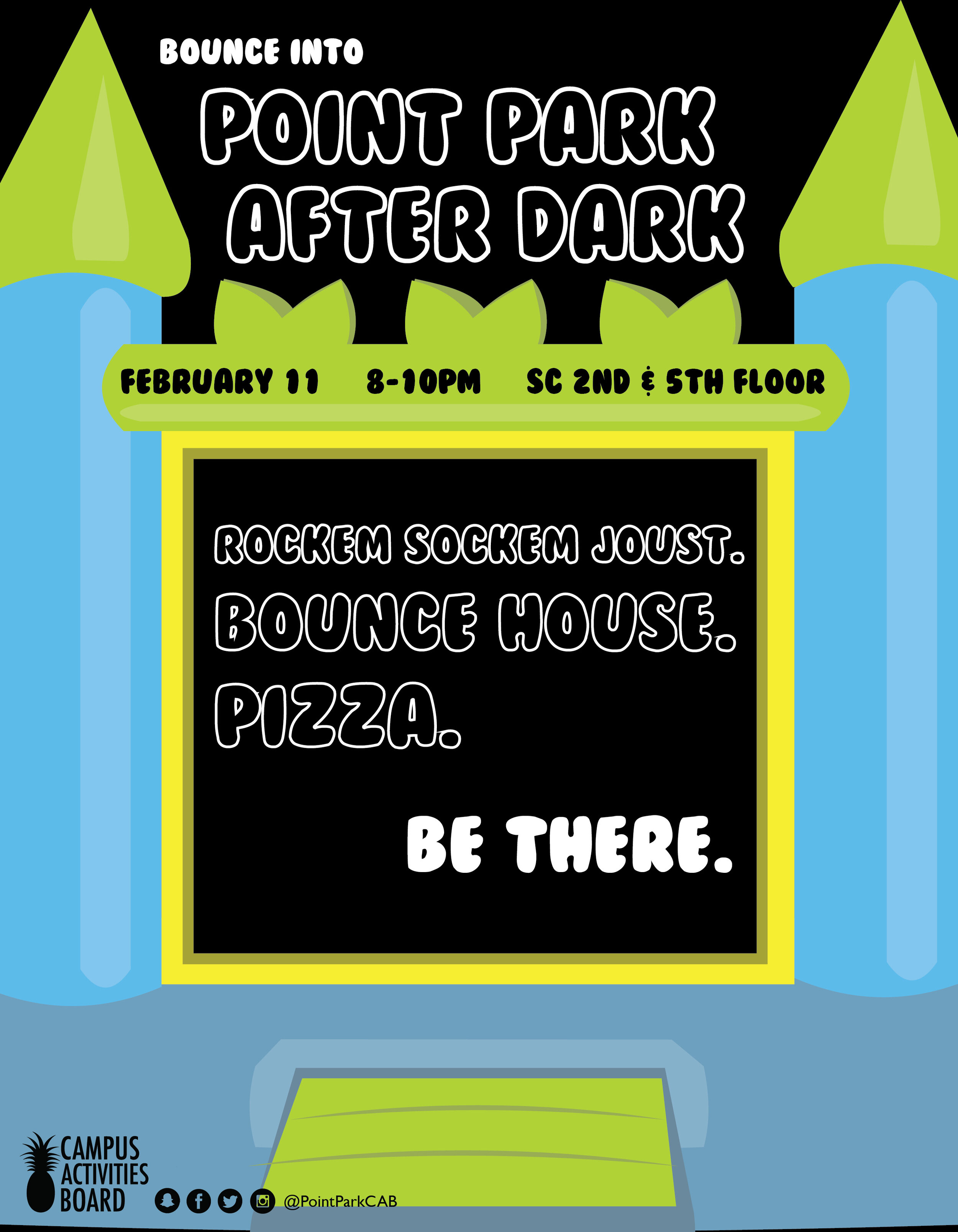 PPAD Inflatable Bounce House theme: Flyer