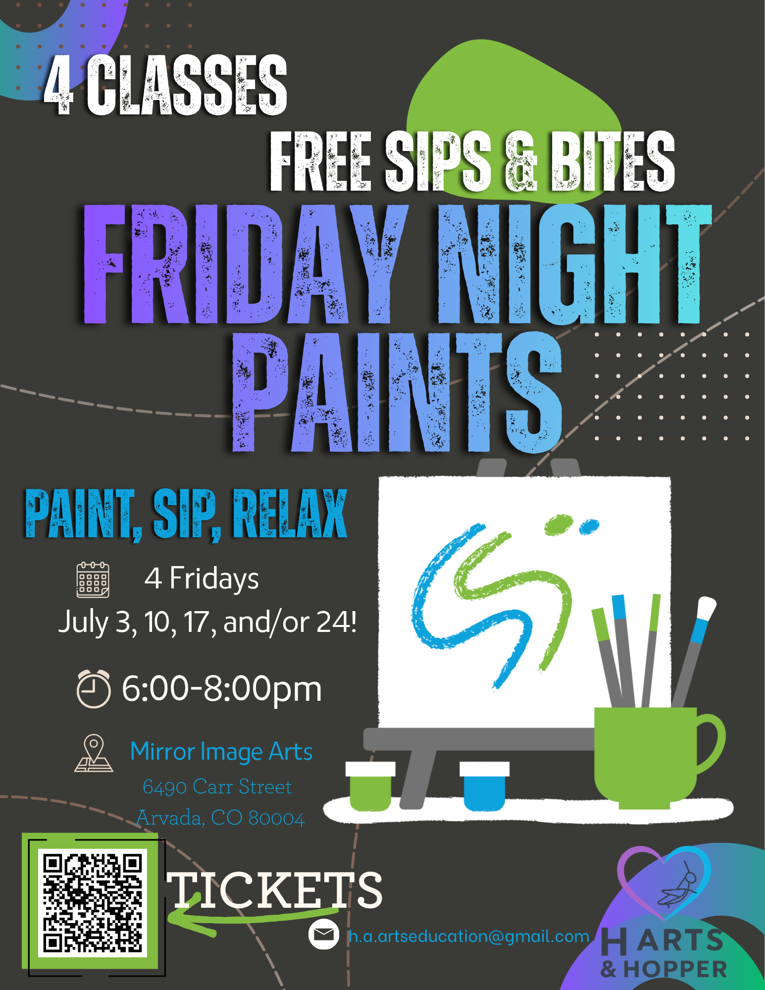 FRIDAY NIGHT PAINTS