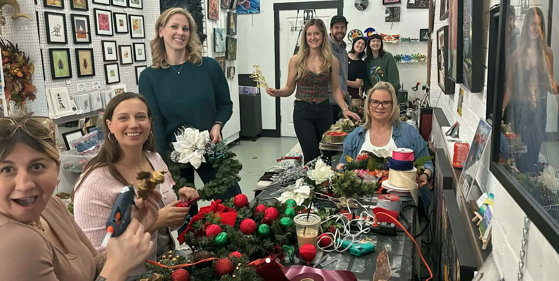 Christmas in July: Wreath Making Class