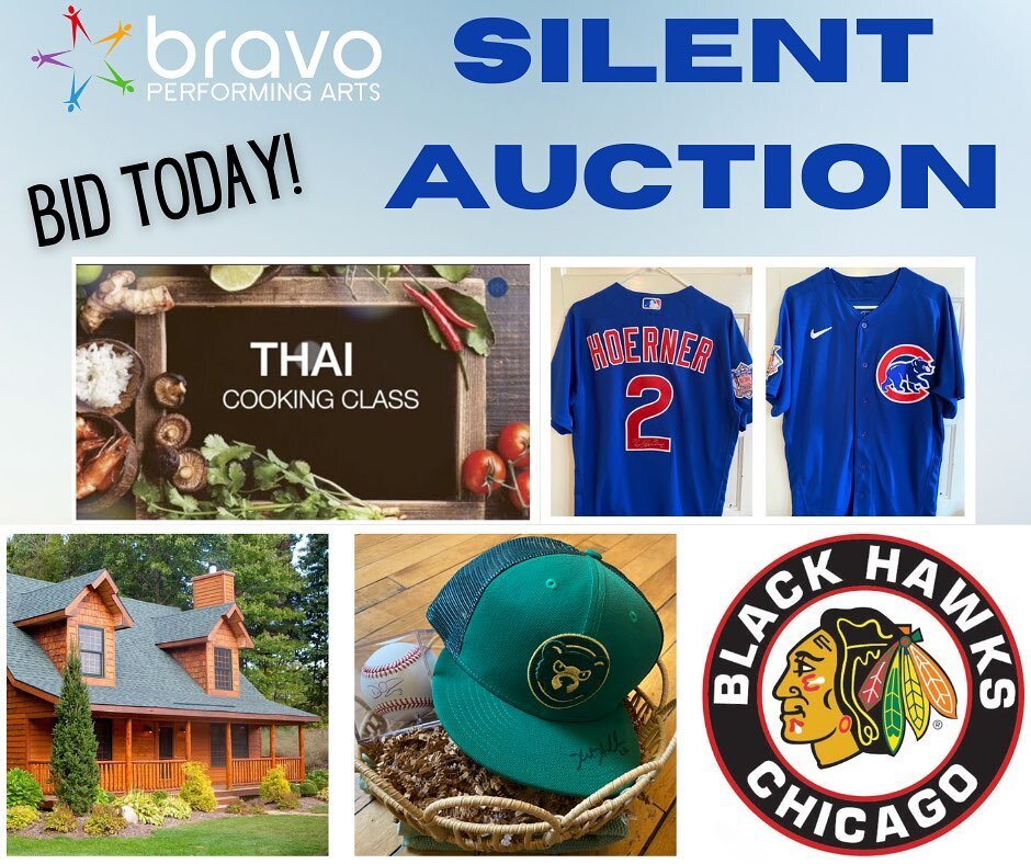 📣 The Bravo Advisory Board is hosting a SILENT AUCTION in addition to the annual Spring Raffle. 

❤️ Both fundraisers help support our incredible Bravo programming and Newsies! 

&rarr; Our silent auction items include: 
🍁 A Fall Weekend Getaway in