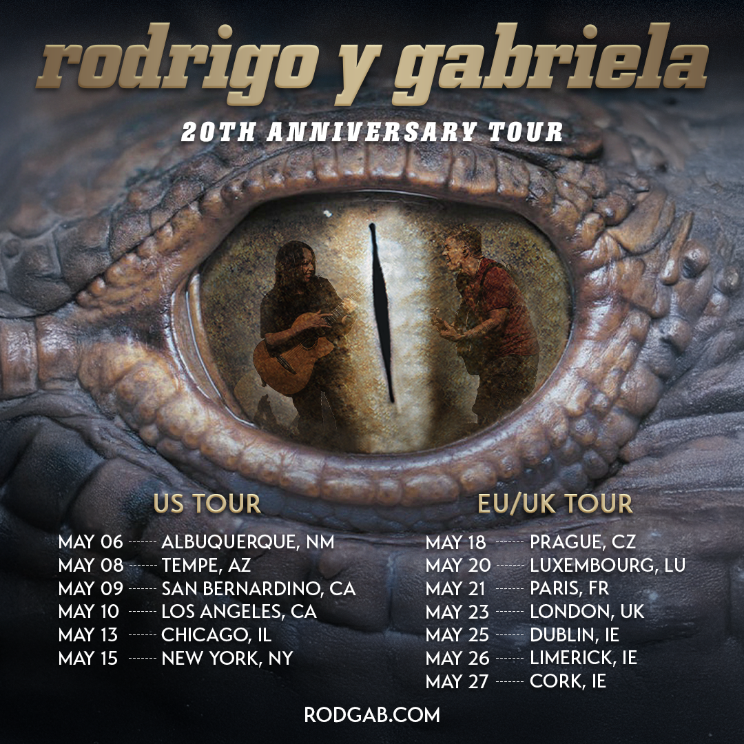 Fall Tour 2019 — Rodrigo y Gabriela