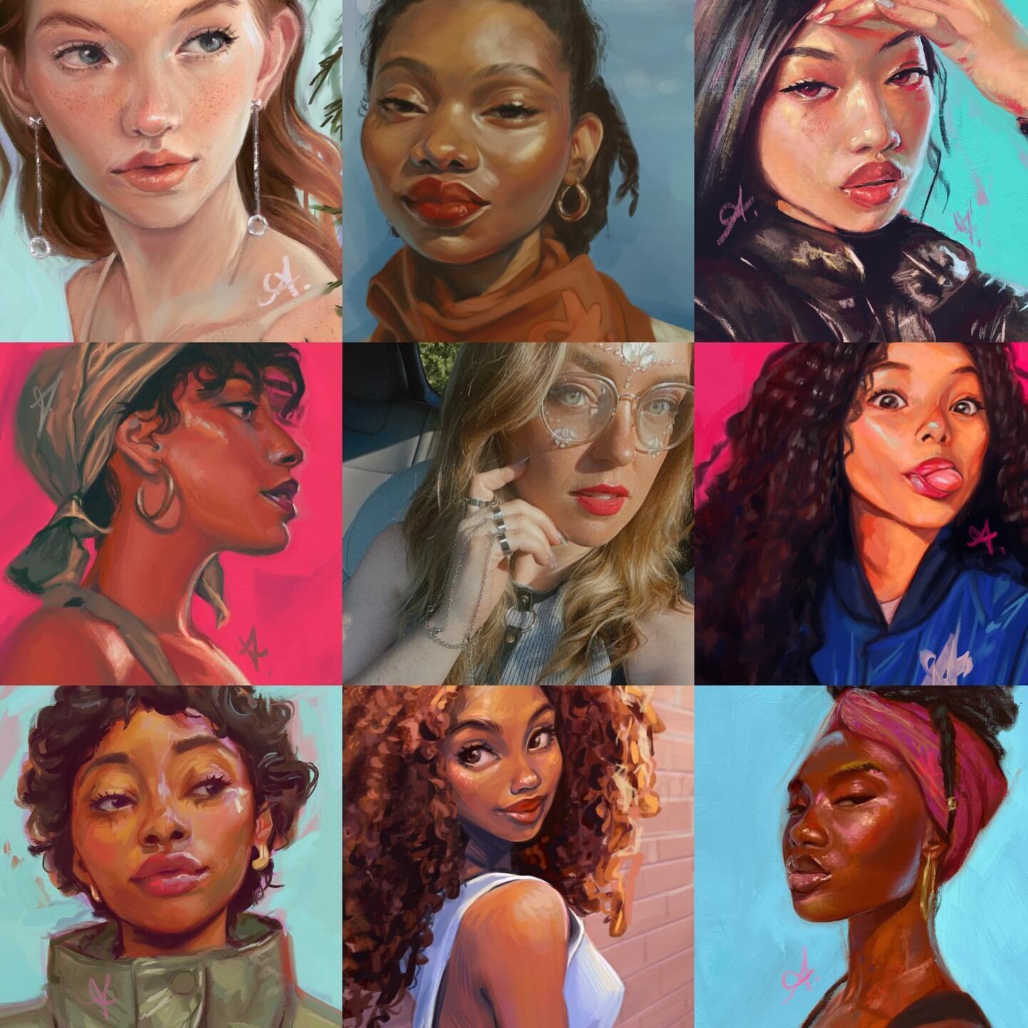 #artvsartist2023 ✨ featuring a selfie from the Renaissance tour (if there&rsquo;s one thing to know about me it&rsquo;s that i ride for the queen 🐝) 

swipe for 2021 and 2020 - lots of changes, what stands out the most to y&rsquo;all? besides no mal