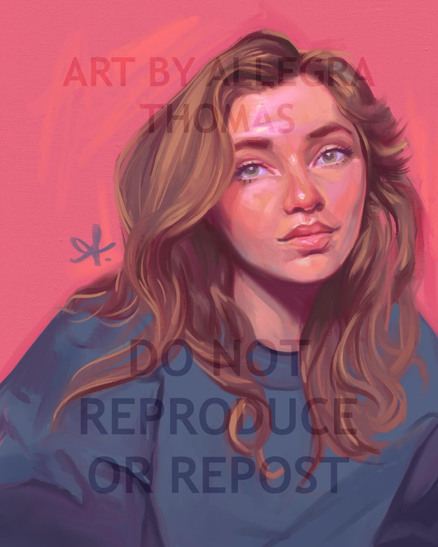 🌷 swipe for process &amp; details 🔸 do not repost 🔸 saves shares  comments likes appreciated 🌷
who remembers the portrait giveaway i did before the holidays? i&rsquo;m happy to finally share the winner! congrats to miss @kelsey.willz !!! you are 