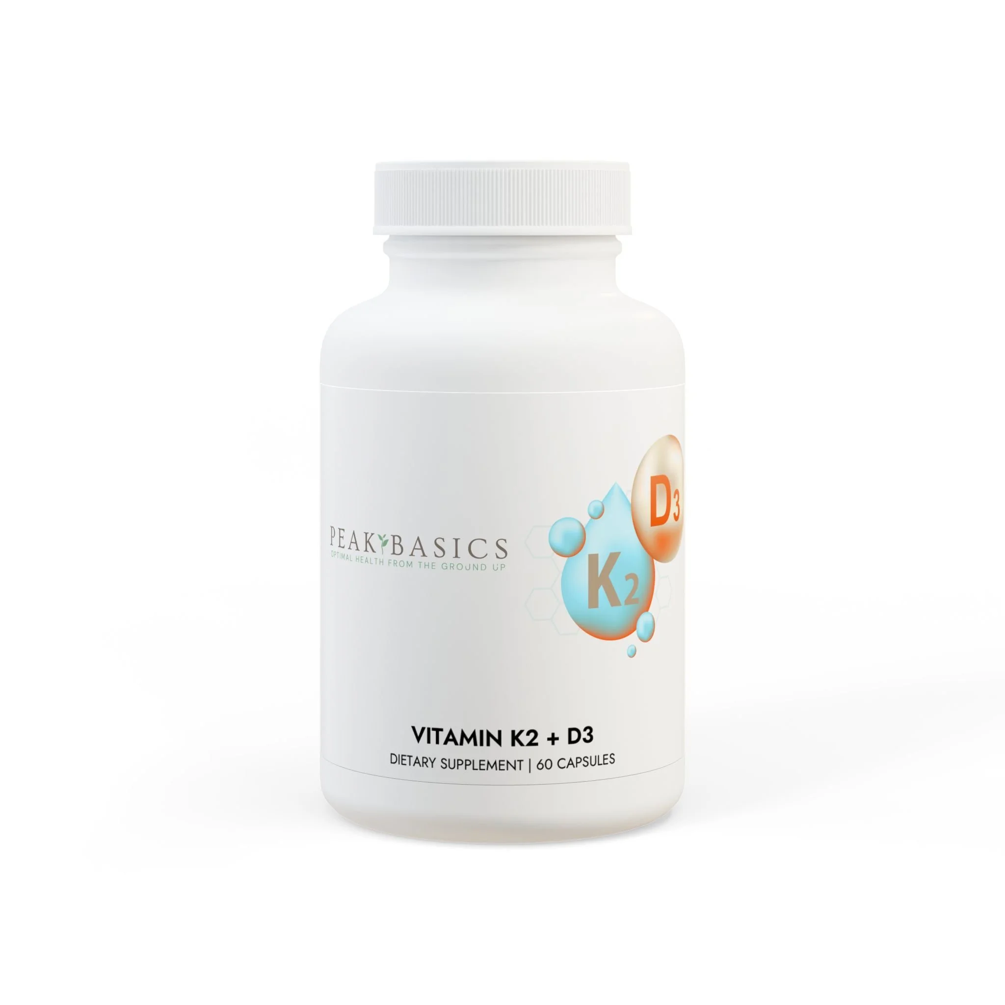 Peak Basics Vitamin K2 + D3