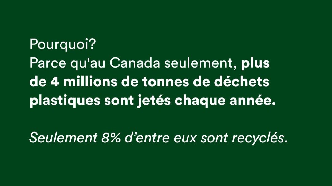 Six produits de plastique à usage unique interdits au Canada à compter de  2023