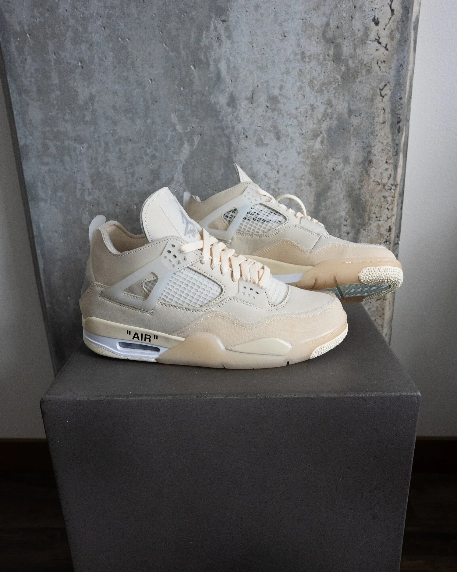Air Jordan 4 Sail Men’s 9 Women’s 10.5 Size 9 - Jordan 4 SP x Off-White Mid Sail W for sale online  main image 4