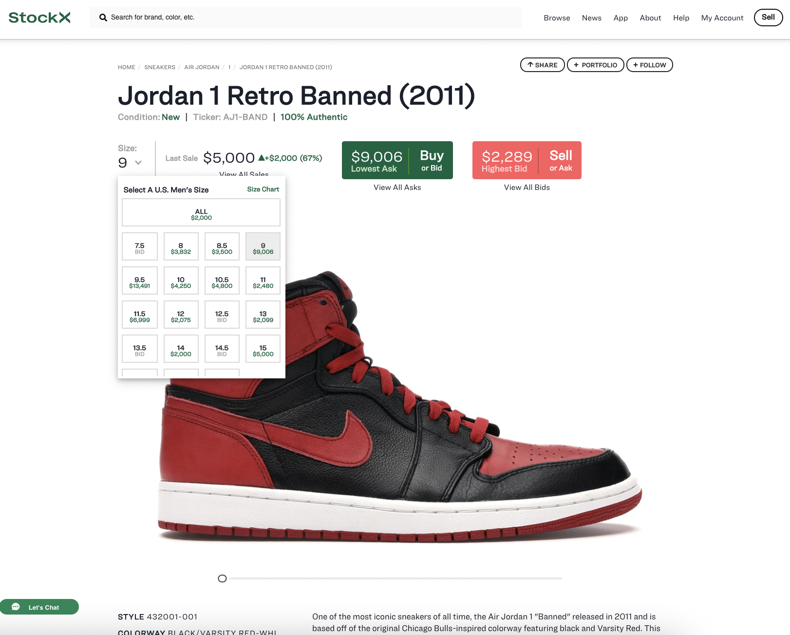 2011 Jordan 1 Retro Banned - 9 — SneaksEA