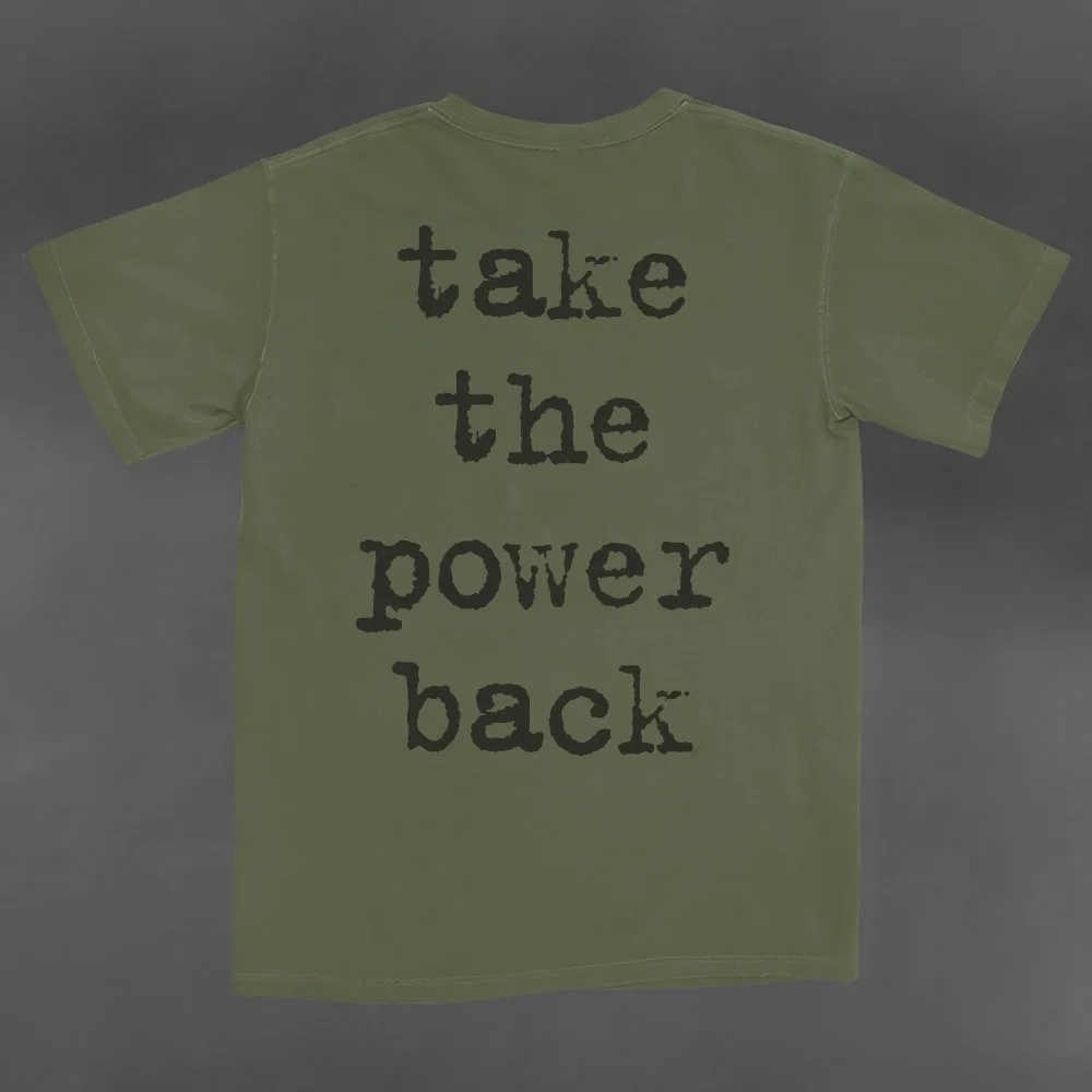 Take the Power Tee // Back