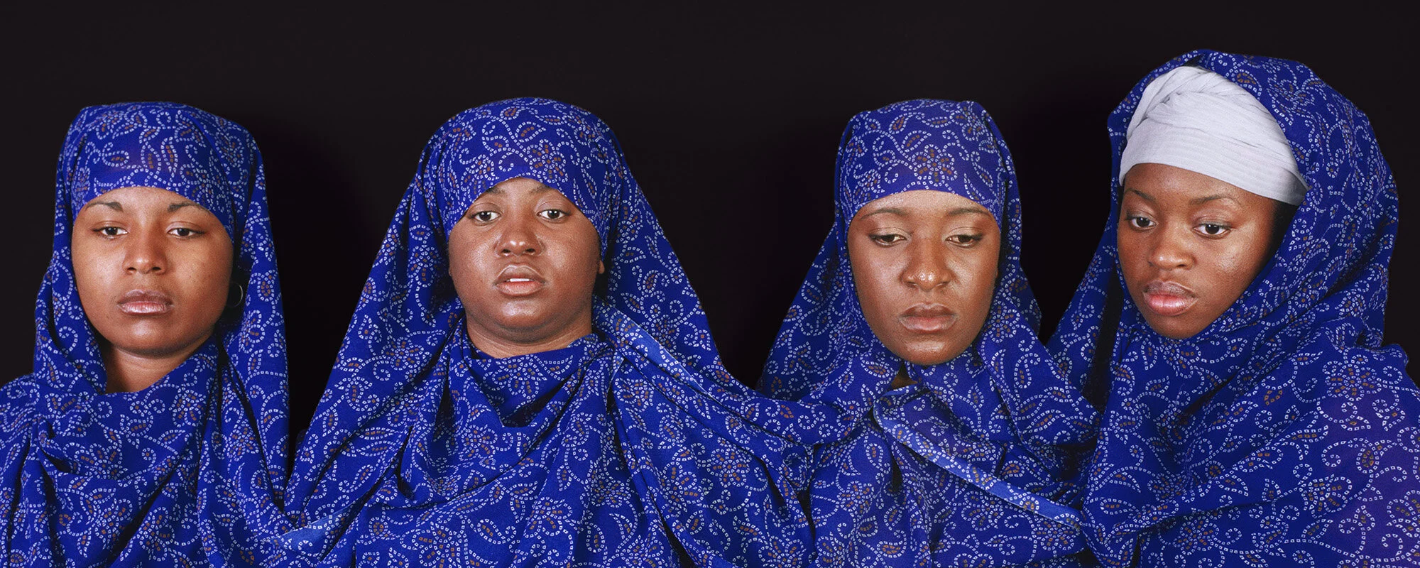 Extended Veil, 2003, C-Print, 40"x16"