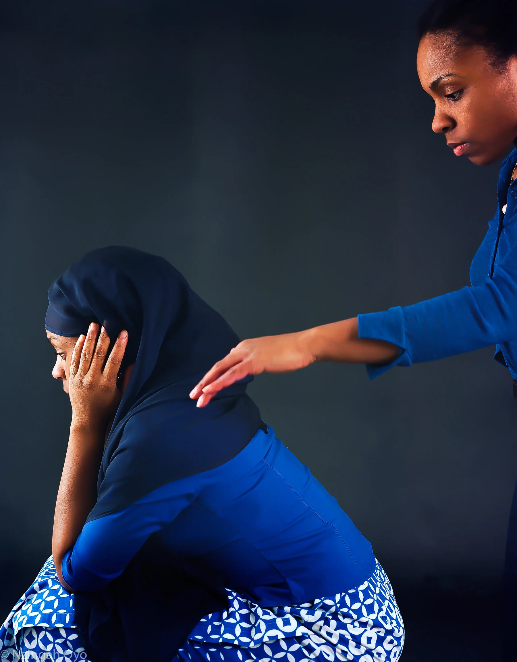 Feeling Blue, 2000, C-Print 30"x40"