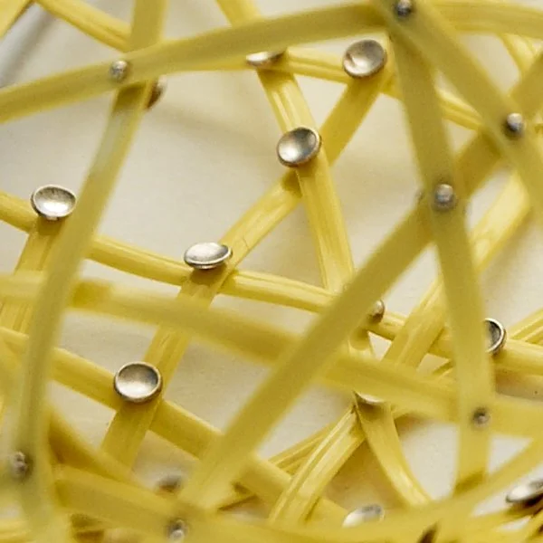 Bridget Catchpole, contemporary art jewellery, sculpture, art canada, wall jewellery, plastic pollution artist