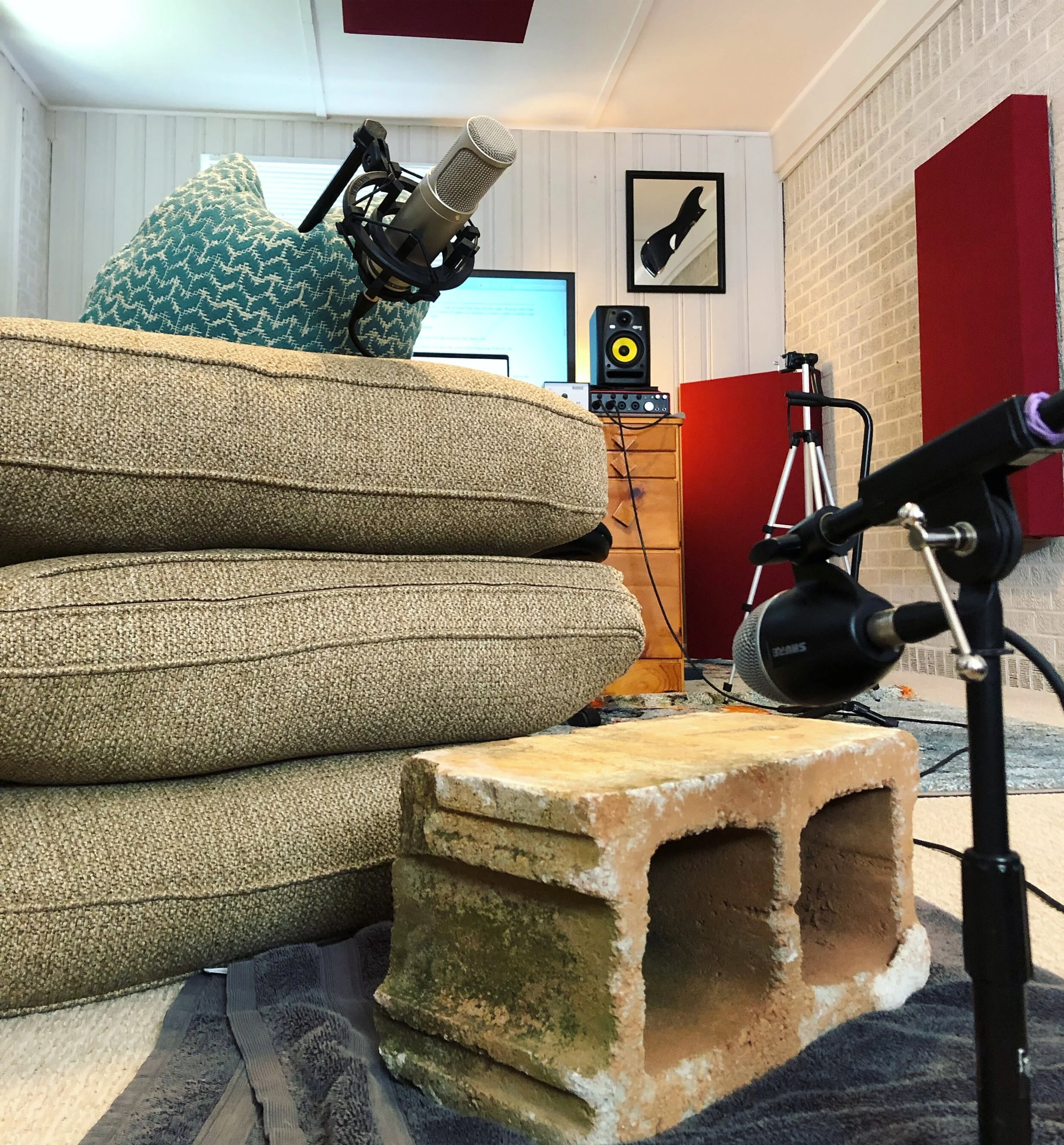 FOLEY: the process of recording sounds that will add life to the on screen images. Foley is recorded post-filming and added in place of or as a supplement to the previously recorded audio on set.