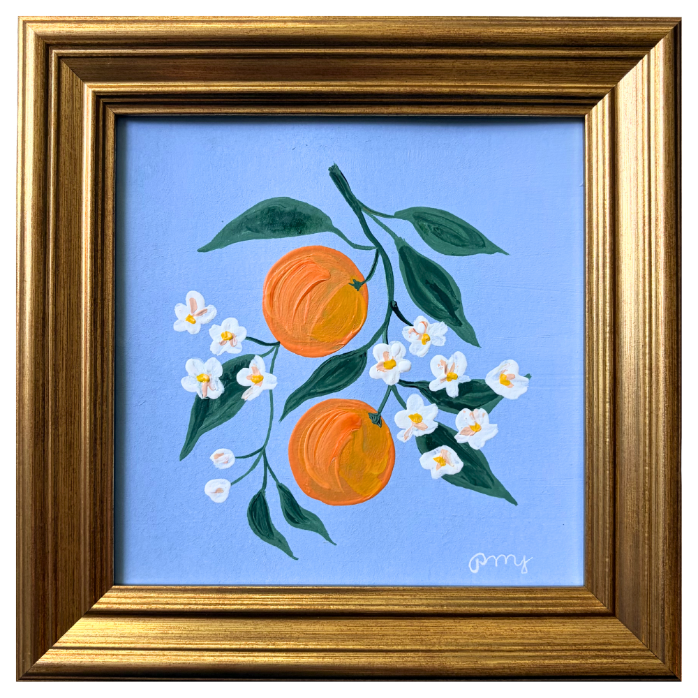 orange blossom painting framed.png
