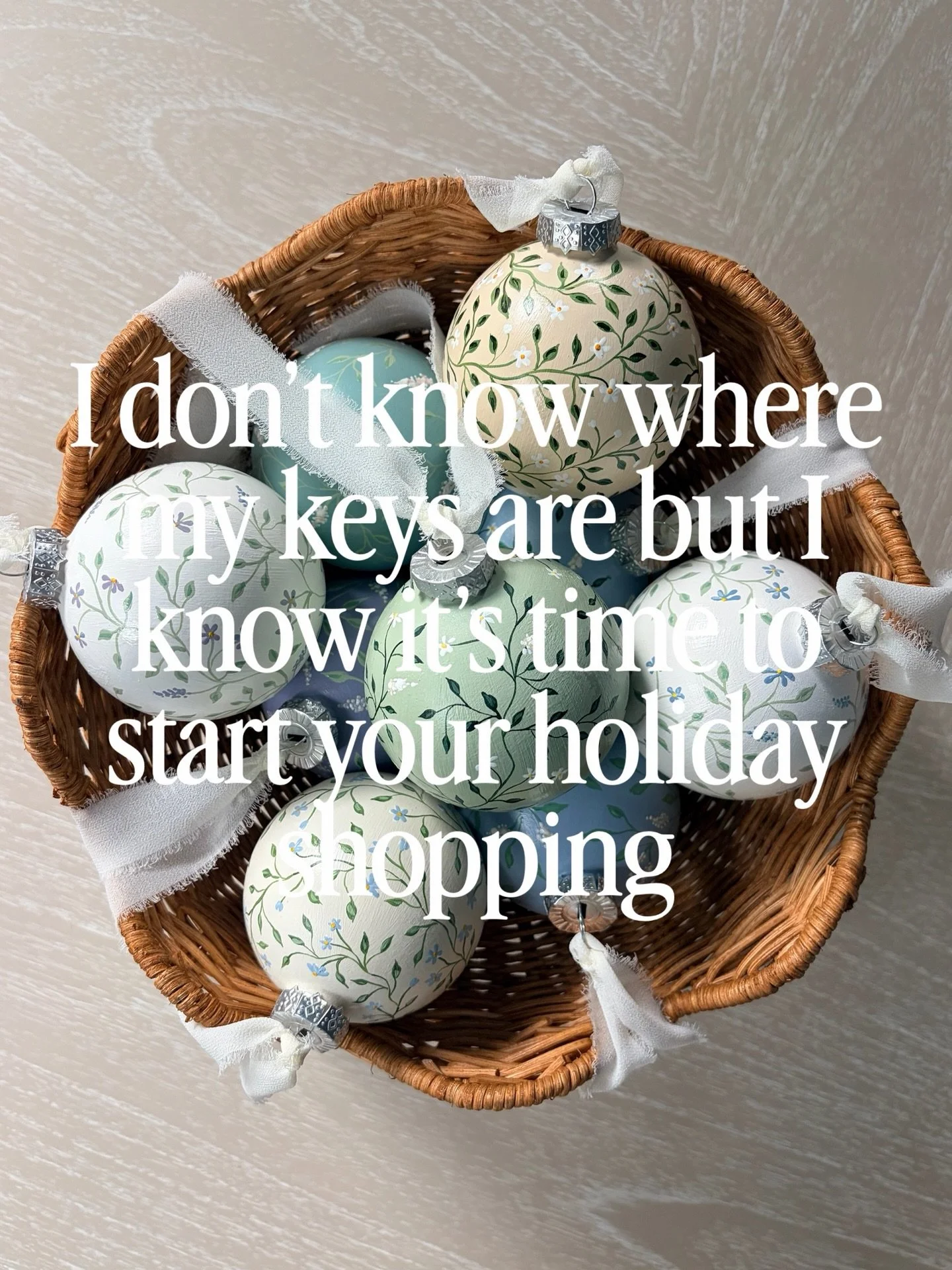 don&rsquo;t know much, but do know these ornaments are a thoughtful little gift for hosts, secret santa exchanges, or anyone who&rsquo;s notoriously hard to shop for.

these are coming with me to several holiday markets in the next few weeks so dm if
